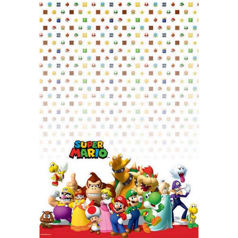 Super Mario Bros. Plastic Tablecover