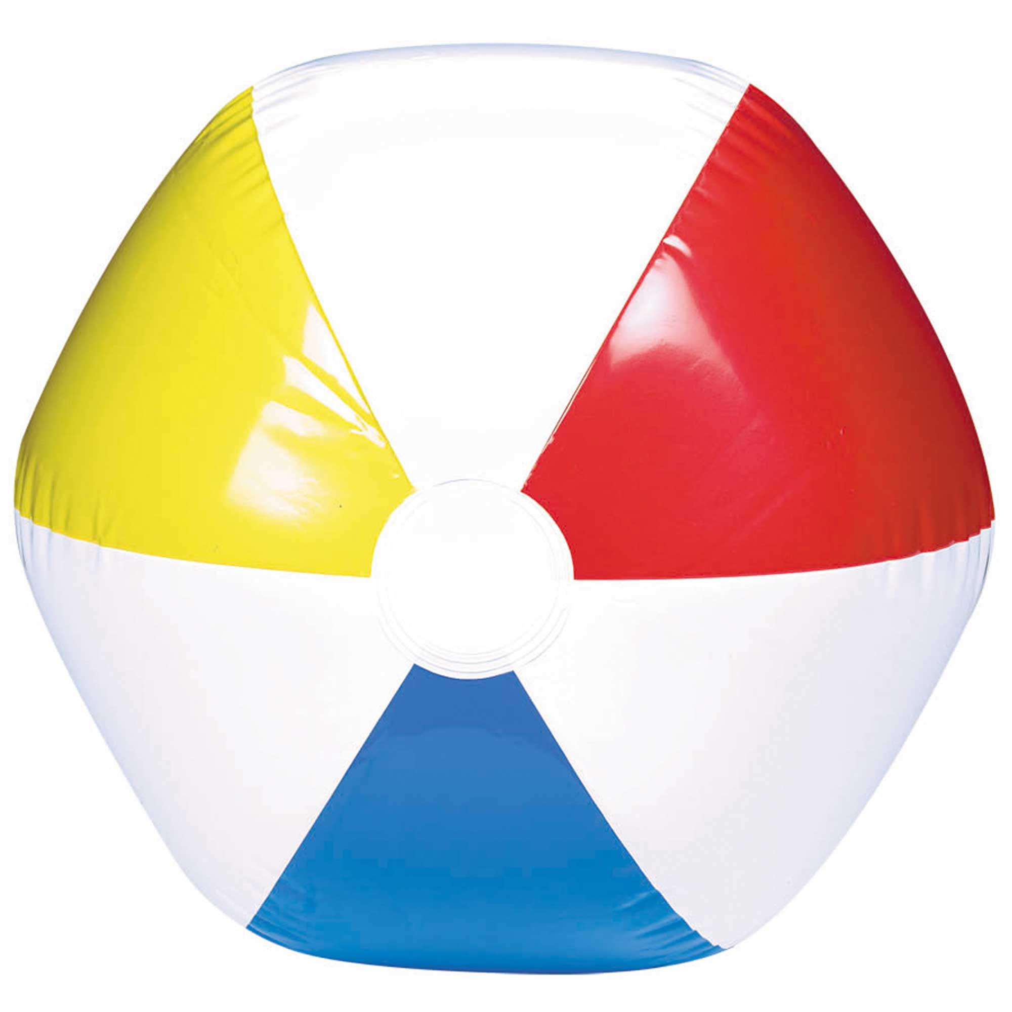 Inflatable Primary Colours Beach Ball Prop