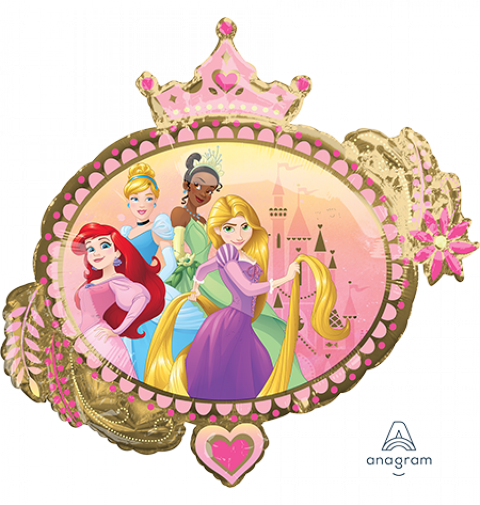 SuperShape XL Disney Princesses Once Upon a Time Foil Balloon