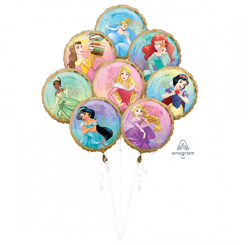 Disney Princesses Once Upon a Time Balloon Bouquet