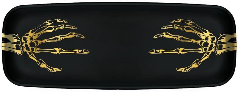Skeleton Hands Plastic Long Platter