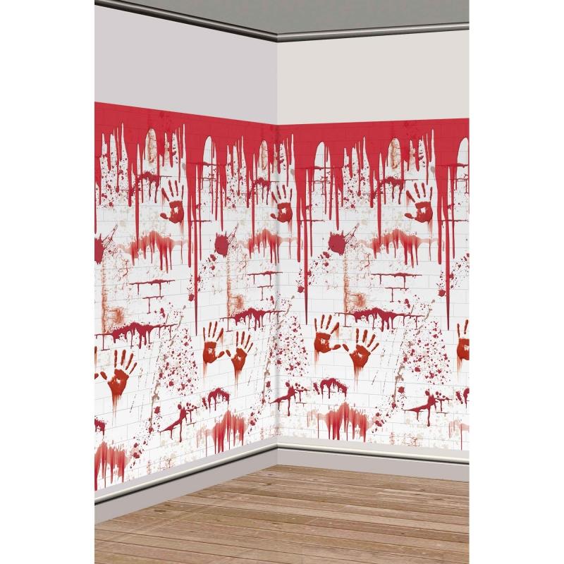 Chop Shop Scene Setter Room Roll Halloween Decoration