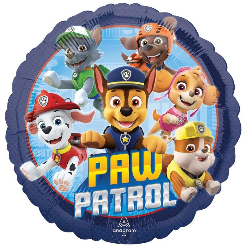 Paw Patrol 45cm Foil Balloon