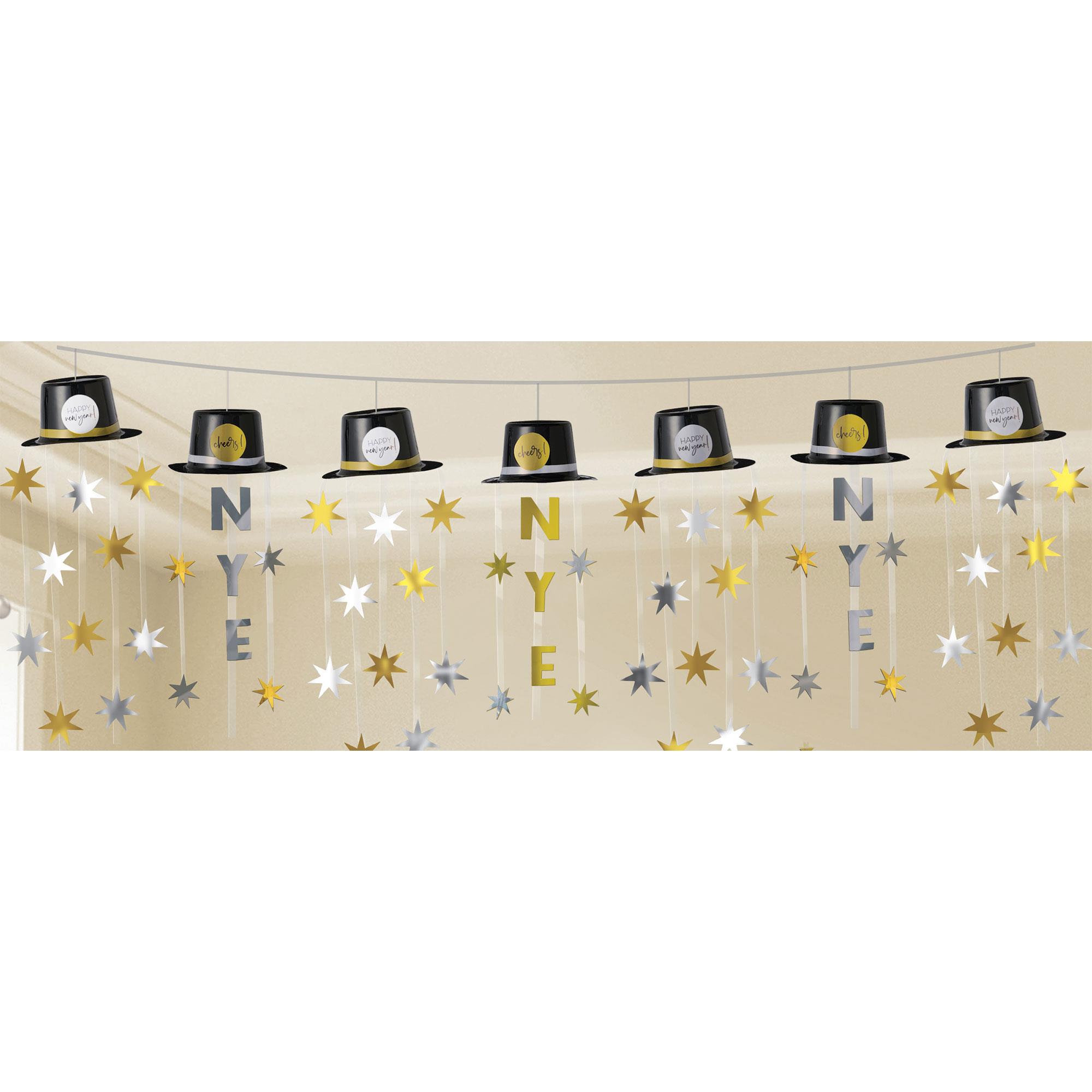NYE Top Hat Garland Decoration