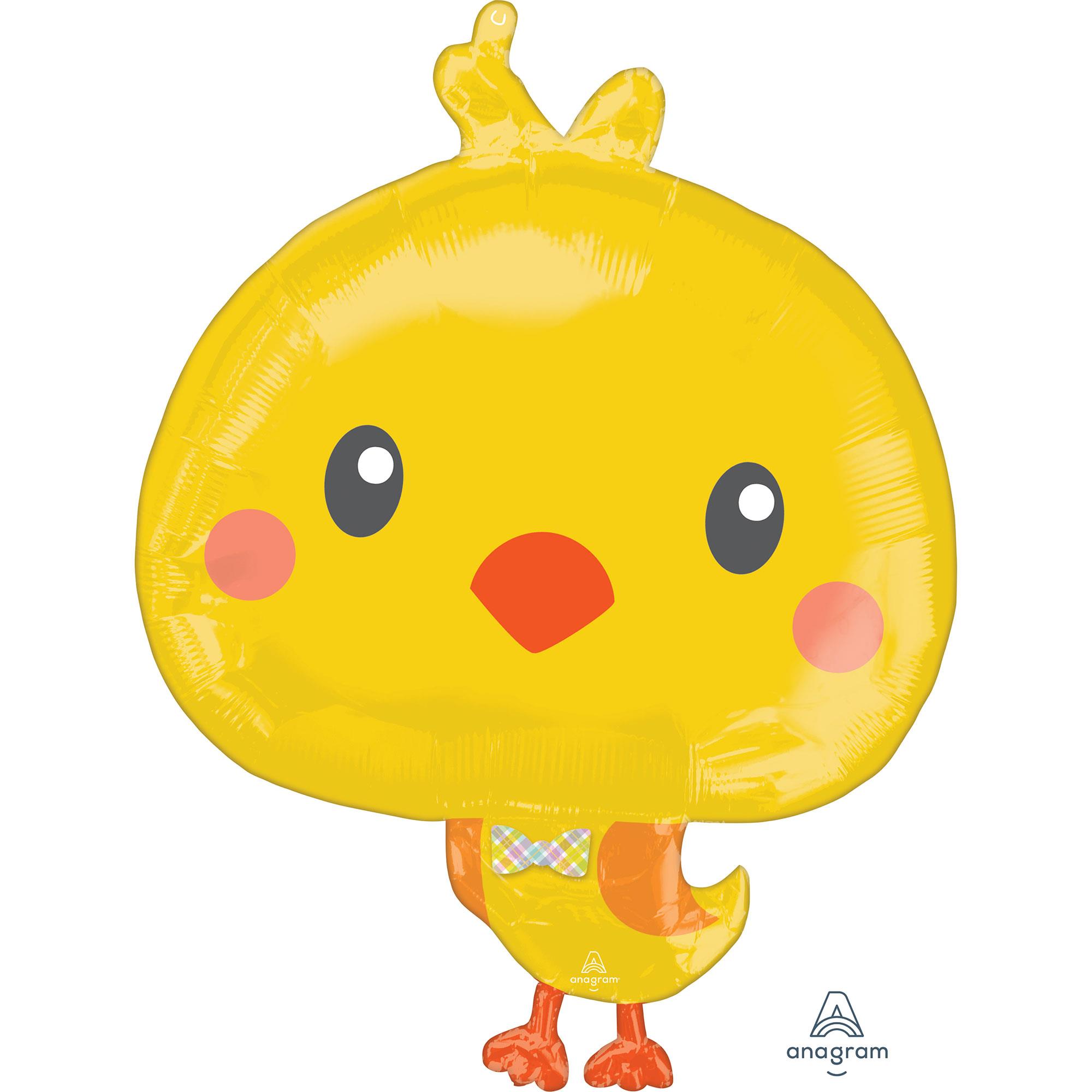 SuperShape Easter Chick Foil Balloon