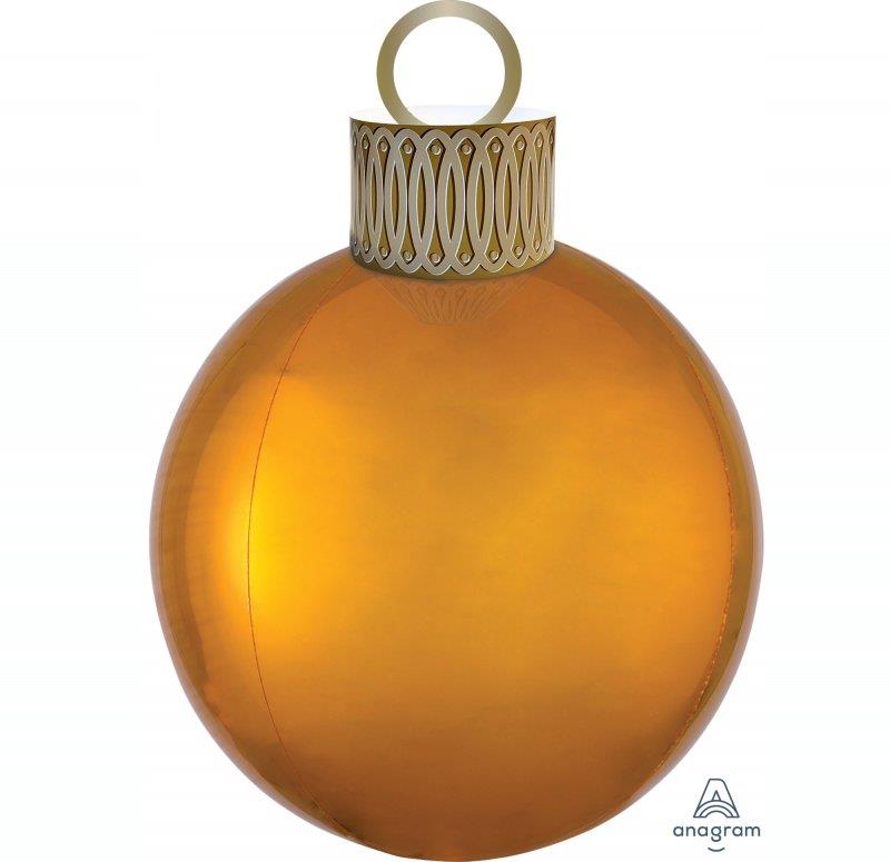 Gold Orbz Balloon Christmas Ornament Kit