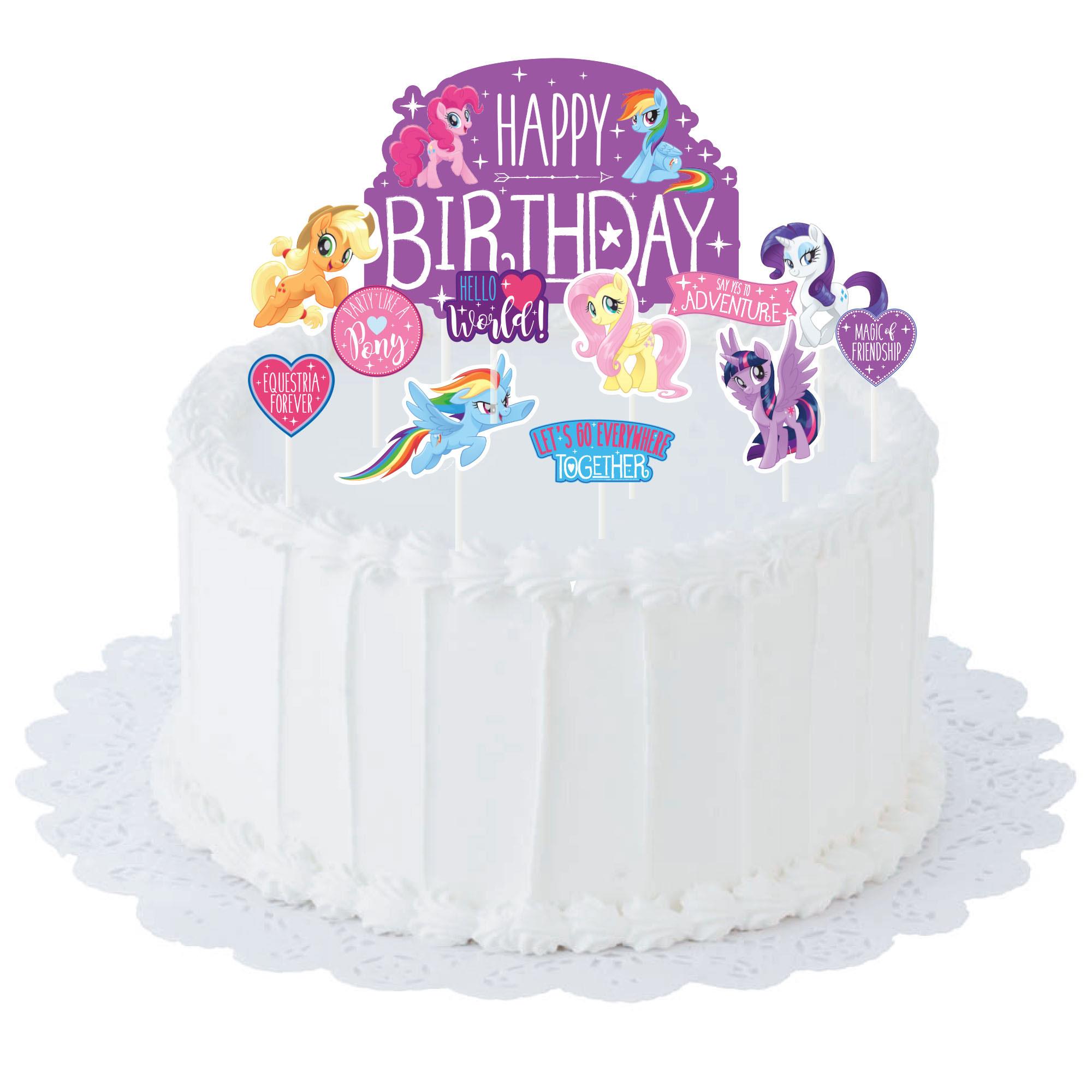My Little Pony Friendship Adventures Cake Topper Kit