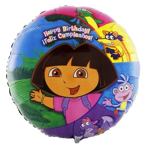 Dora the Explorer Happy Birthday Helium Balloon