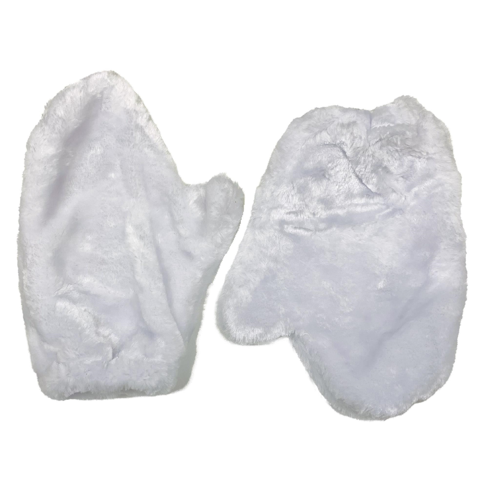 Easter Bunny White Mitts Adult Gloves