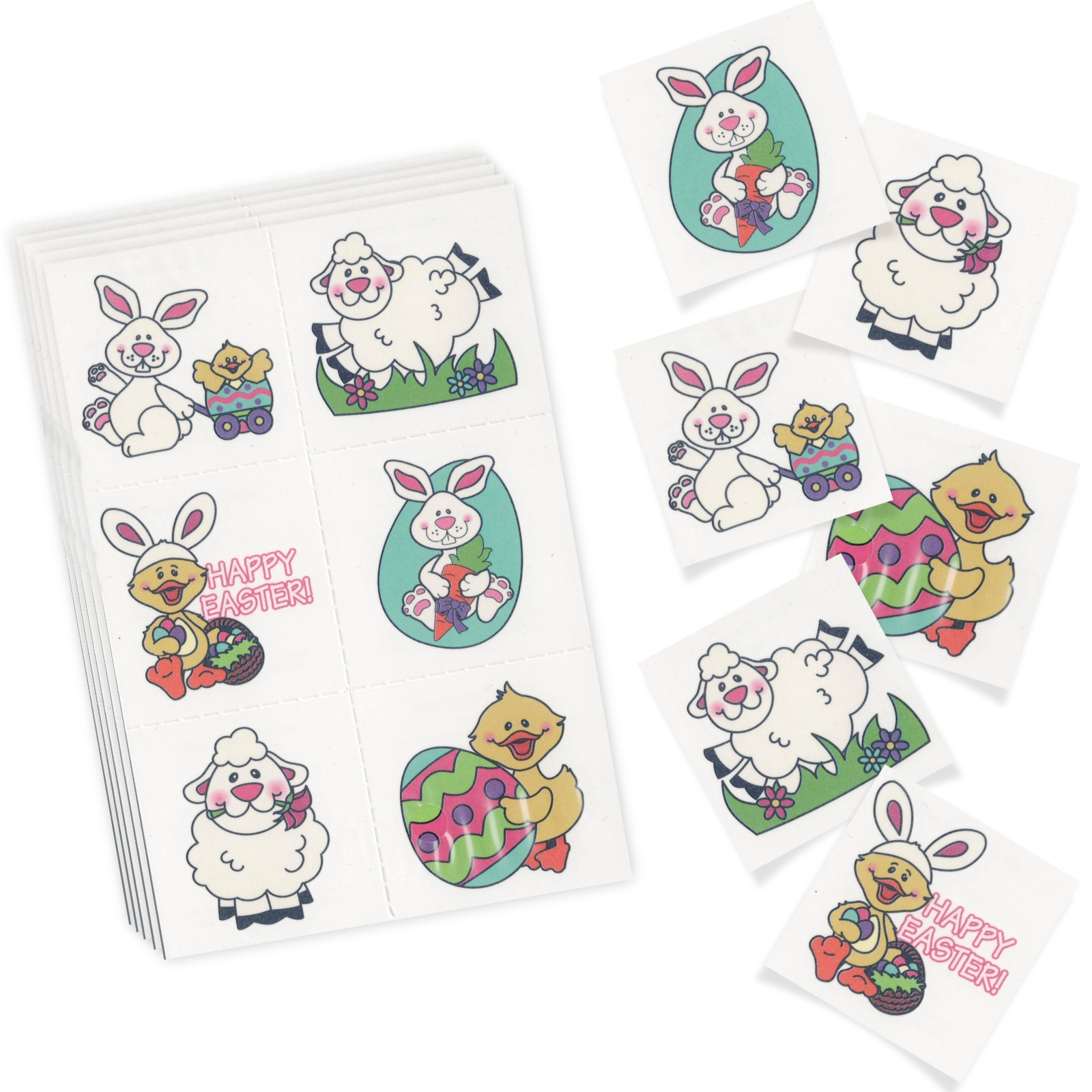 Easter Tattoos (Pack of 36)