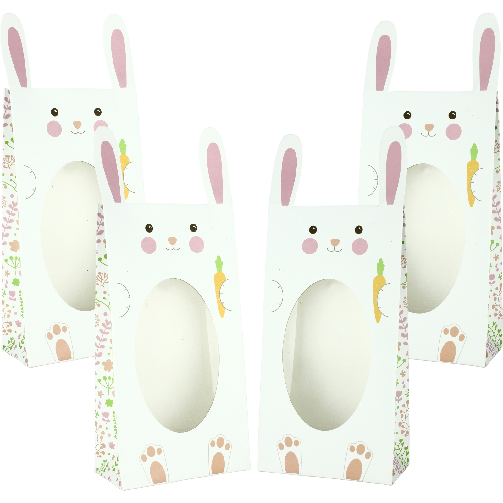 Easter Bunny Lolly/Treat Boxes (Pack of 4)