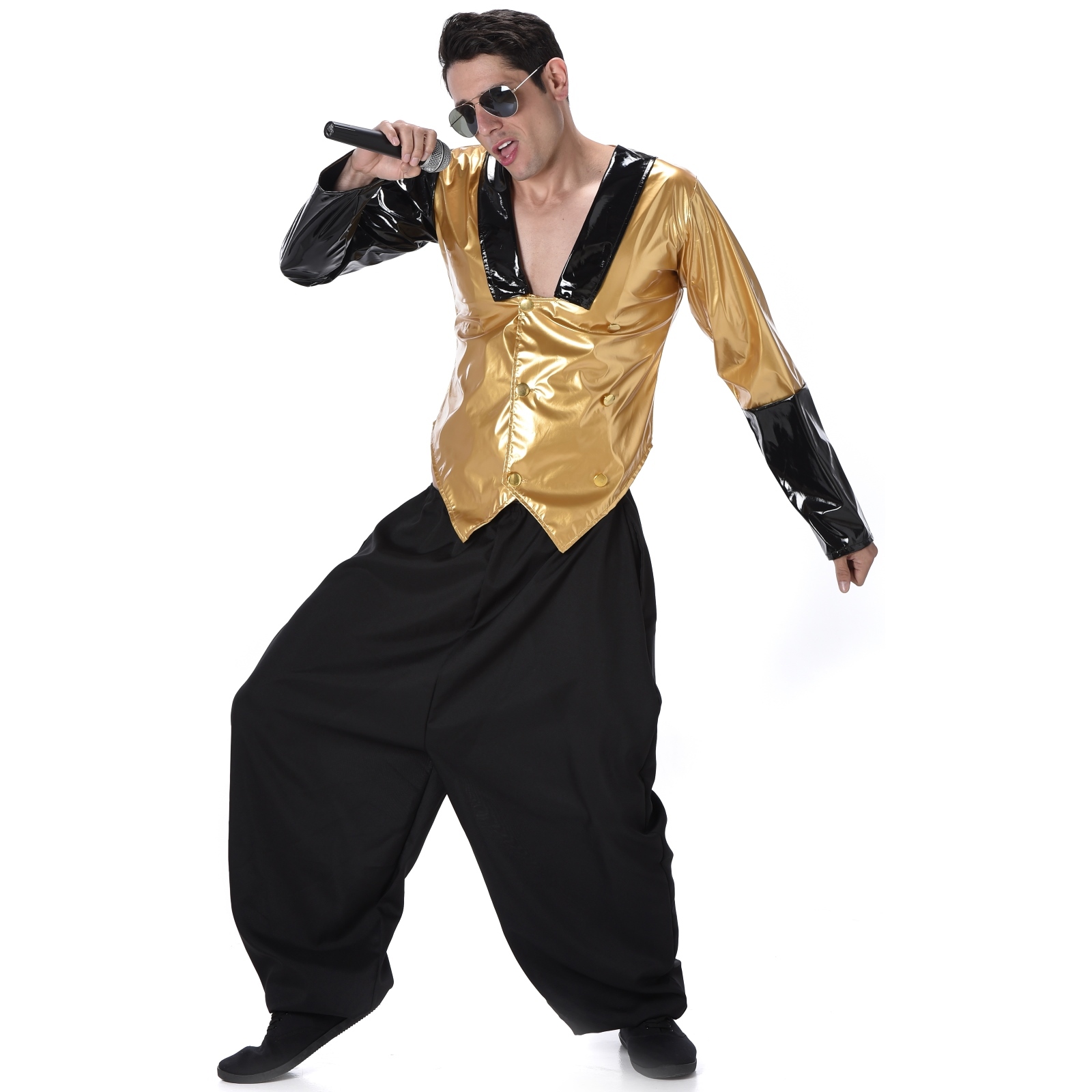 80's Rapper Mens Costume Large