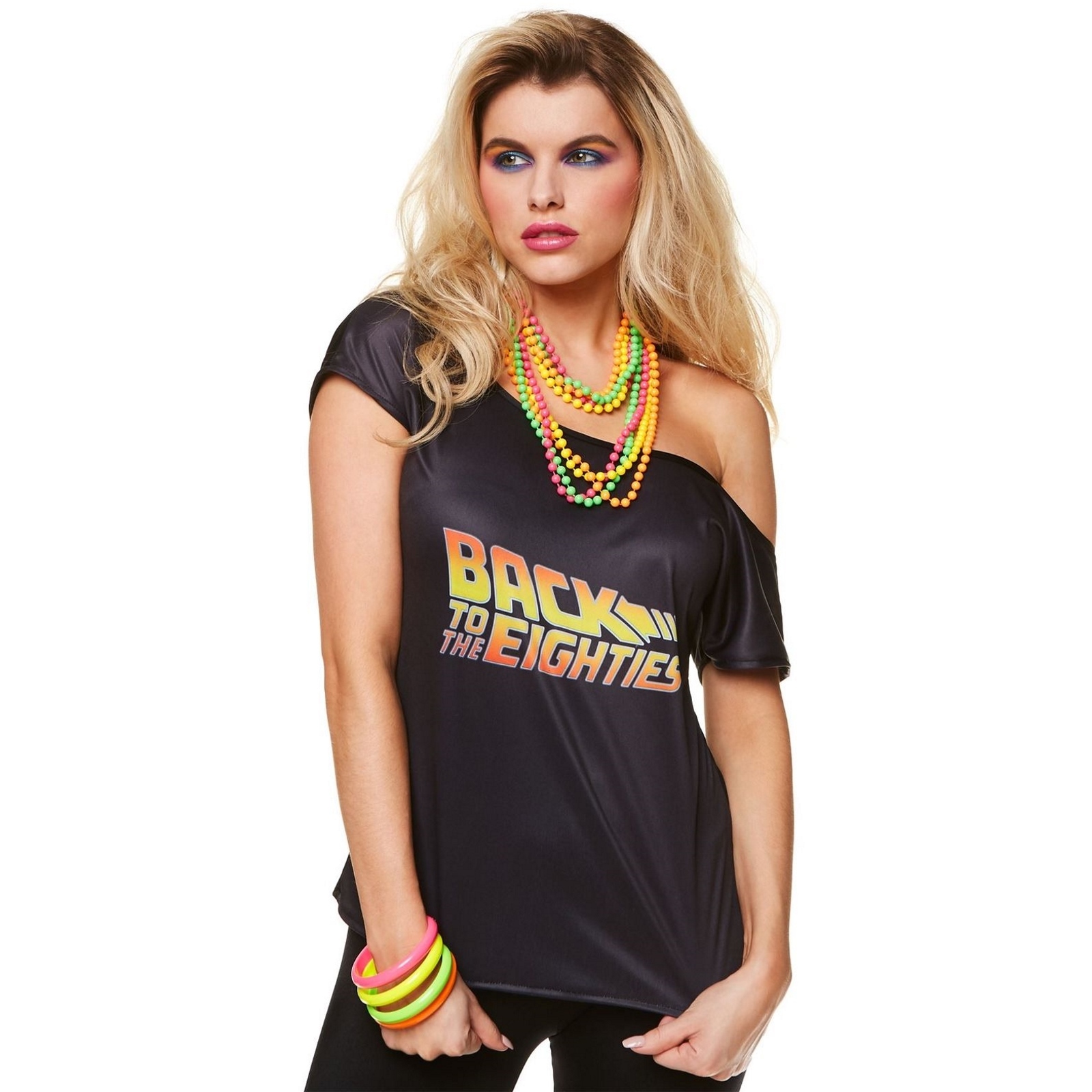 Back to the Eighties Ladies T-Shirt Extra Large