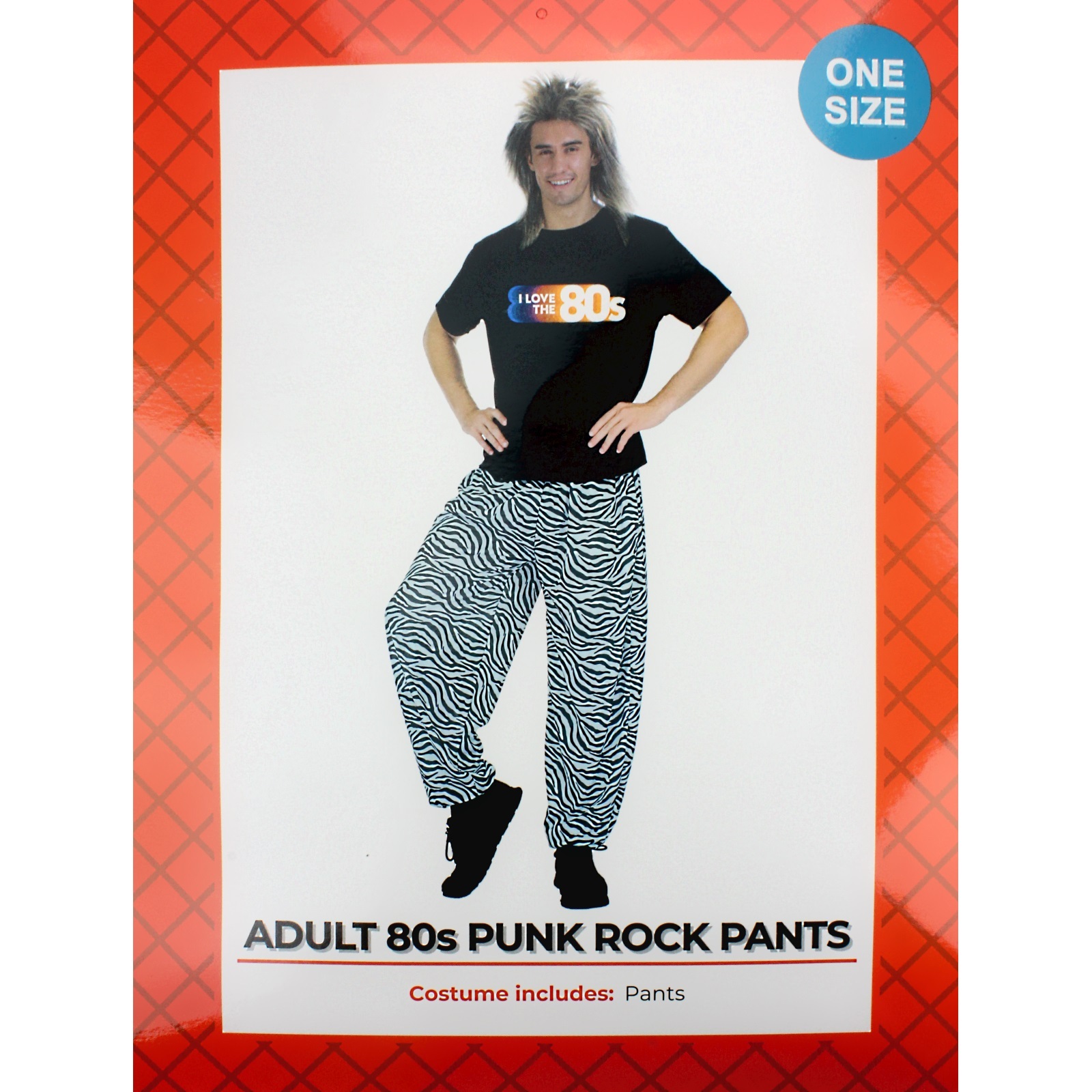 80's Punk Rock Costume Pants