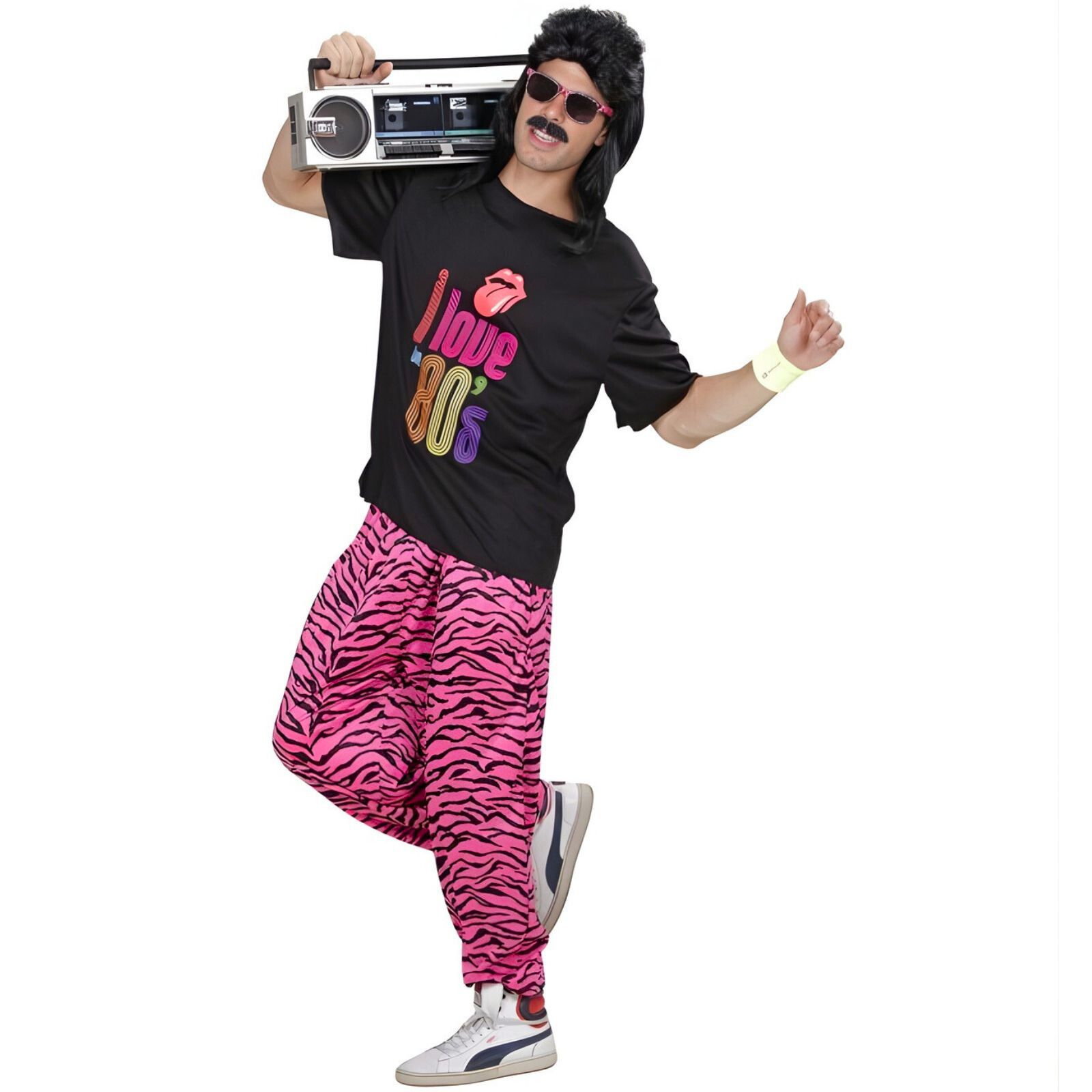 The 80s Fashion Men's Costume X-Large