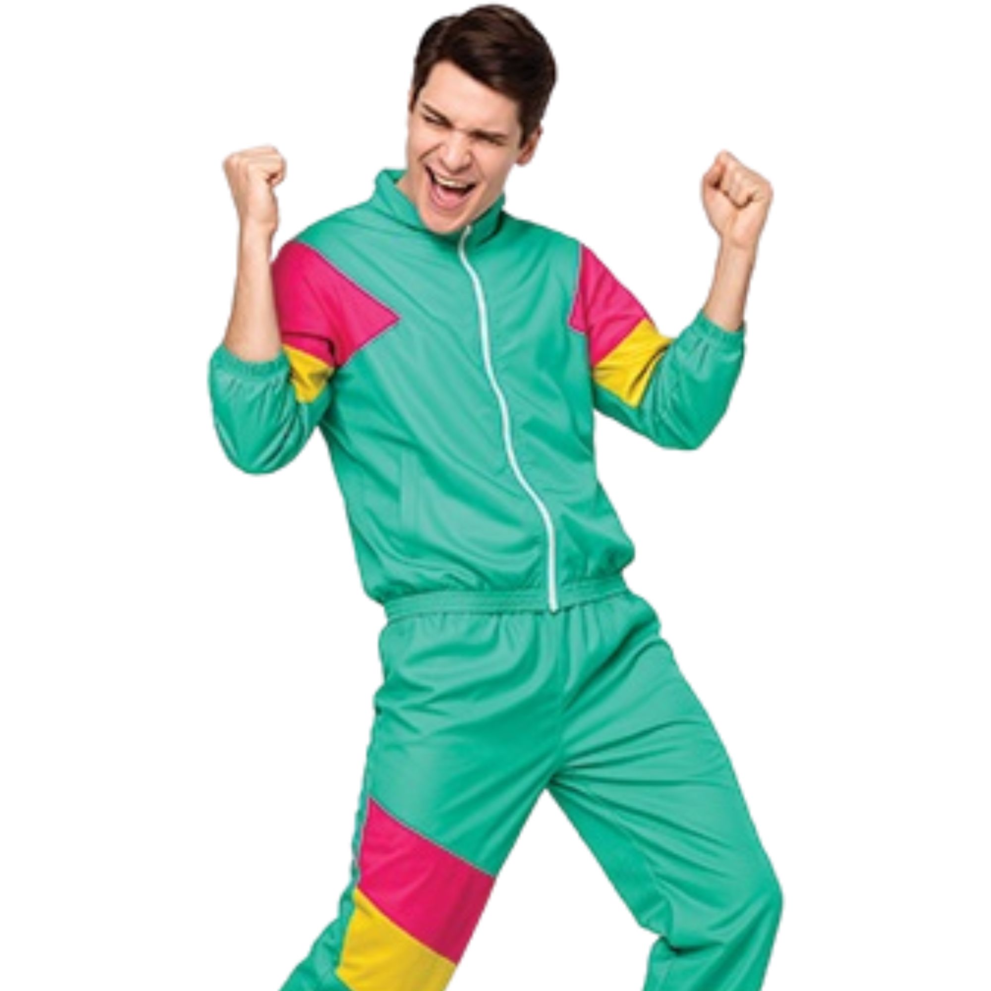 Men's 80s Tracksuit Costume