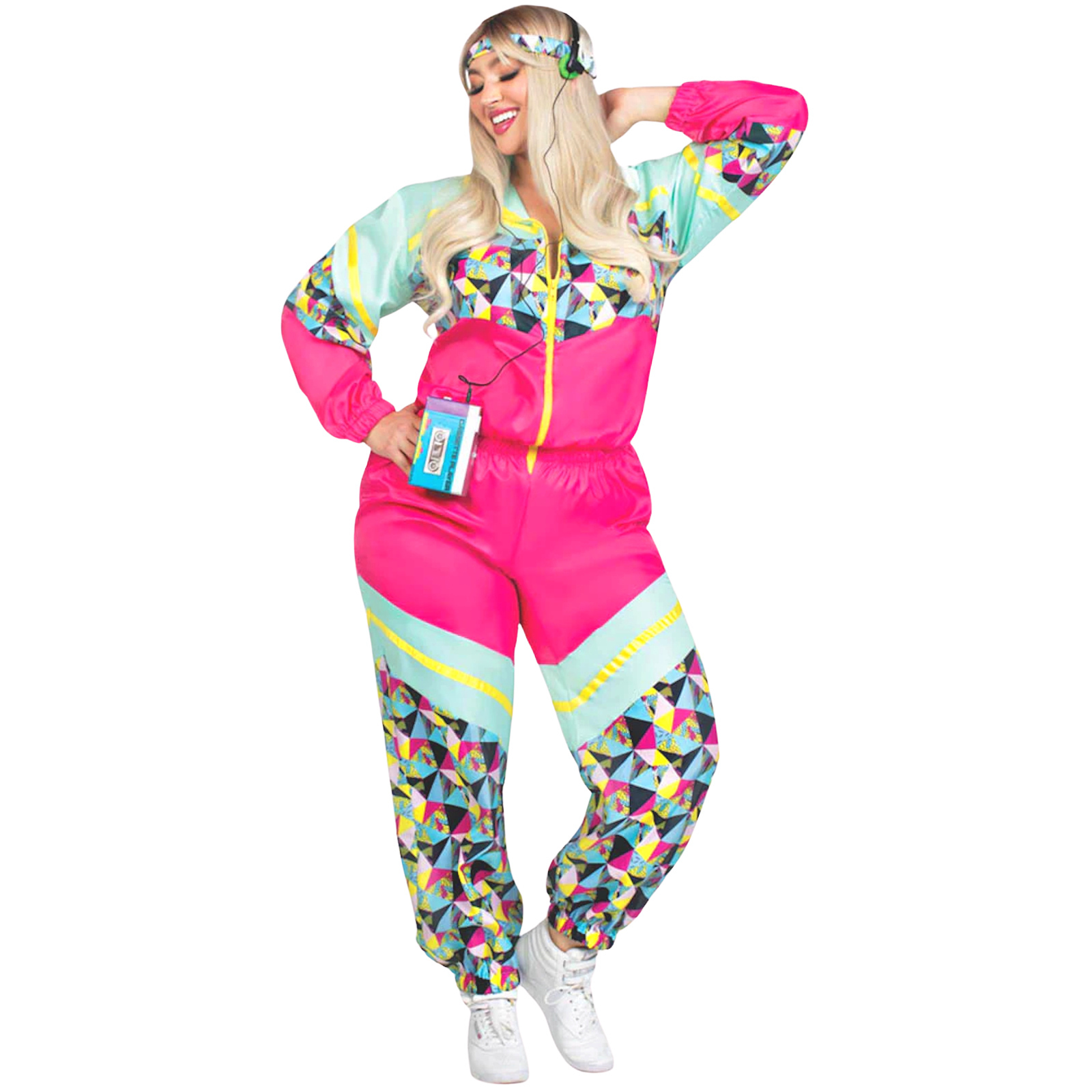 Totally 80's Tracksuit Women's Plus Size Costume