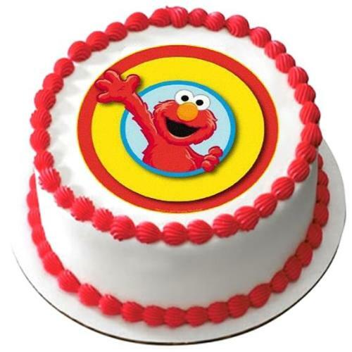Elmo Edible Icing Cake Decoration