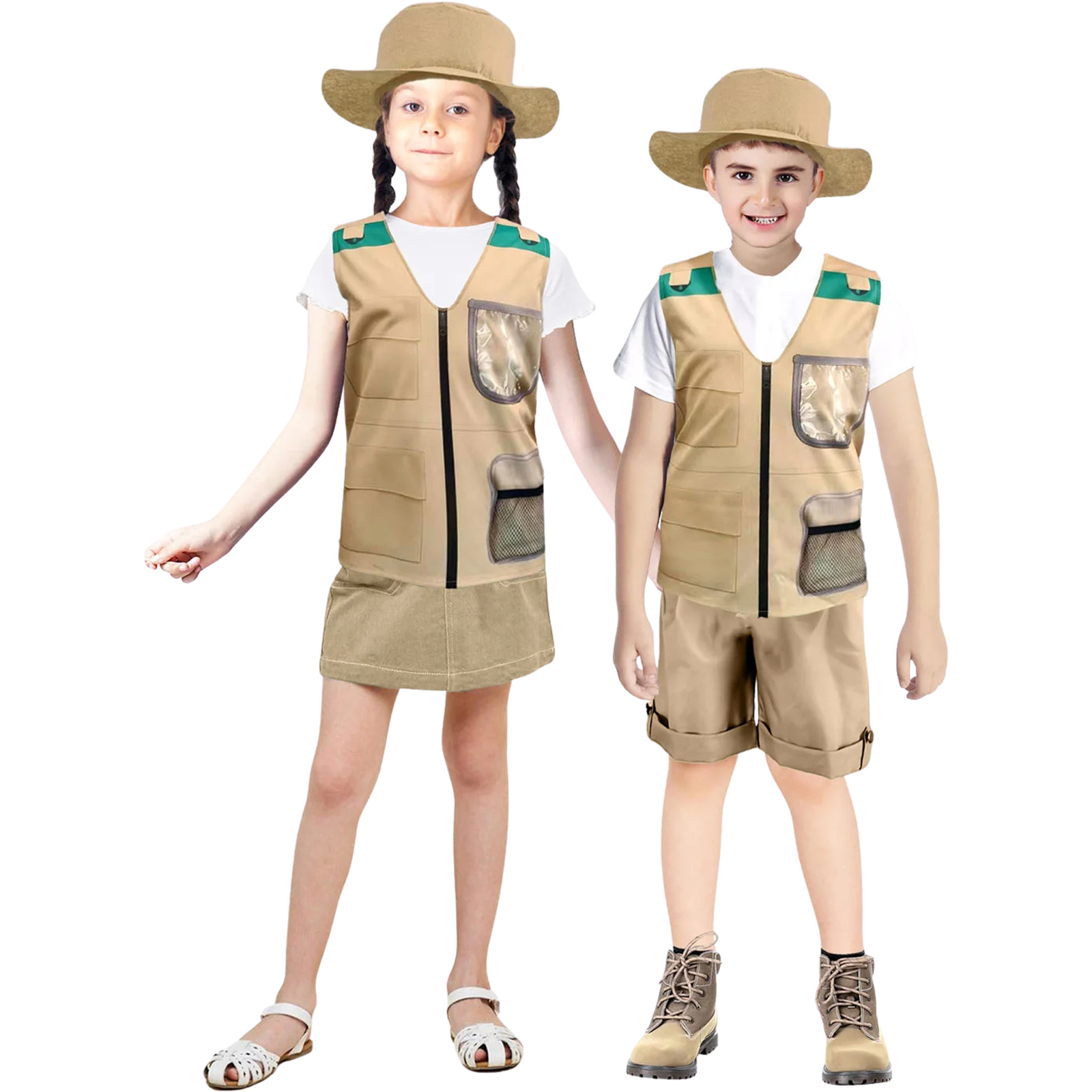Kids Explorer Vest Costume 