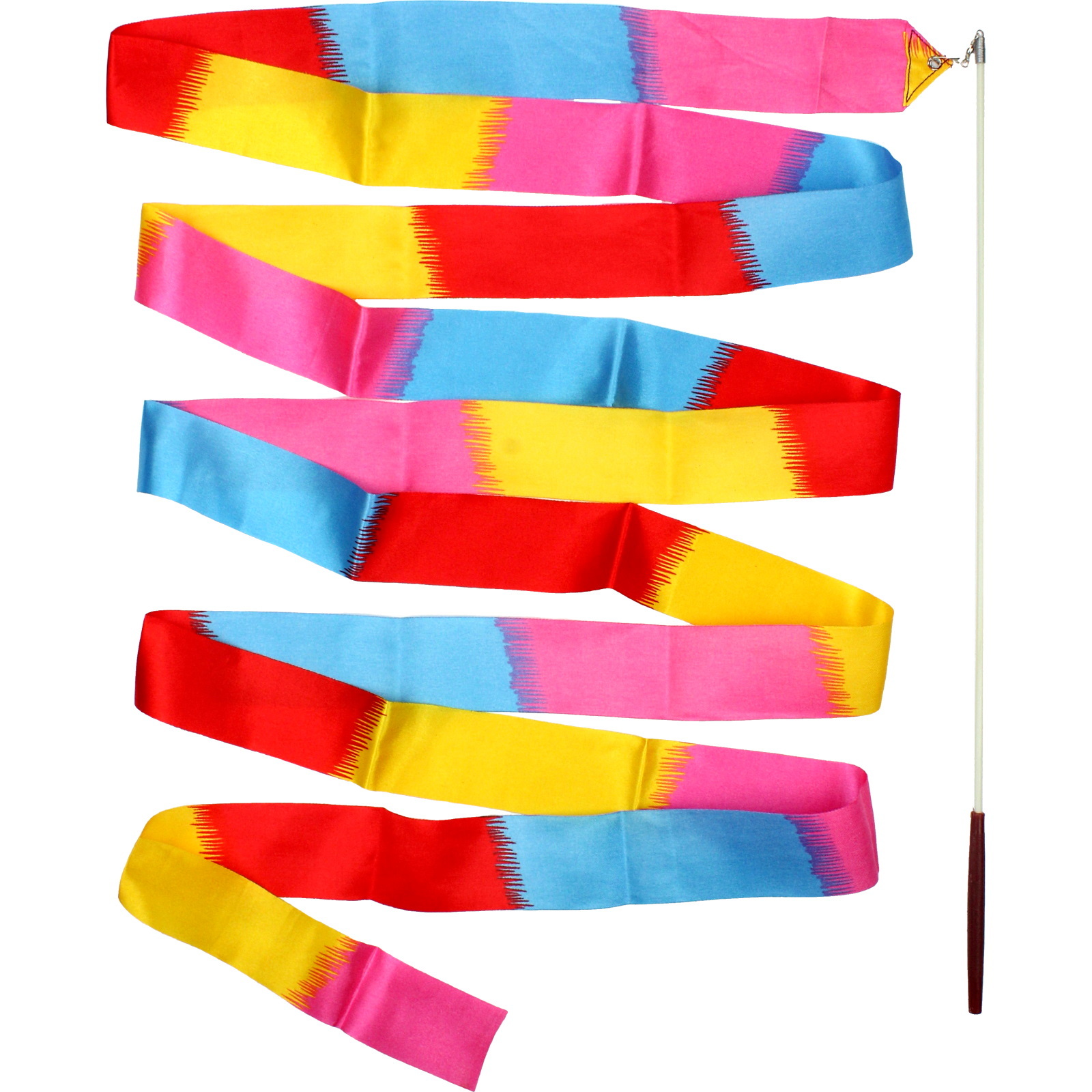Rainbow Block Gymnastics Ribbon