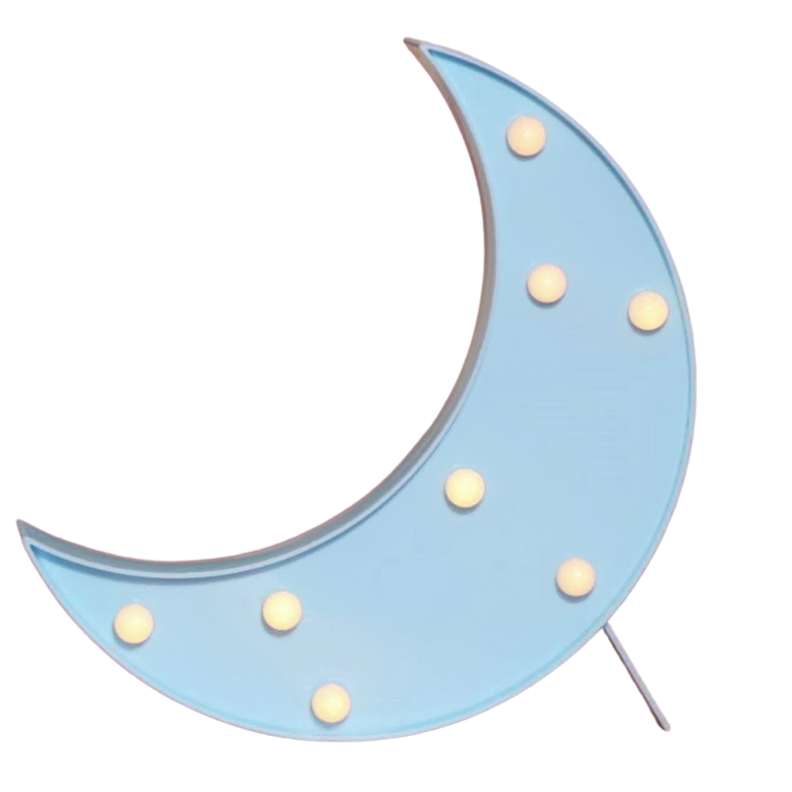 Blue Light Up LED Moon Light