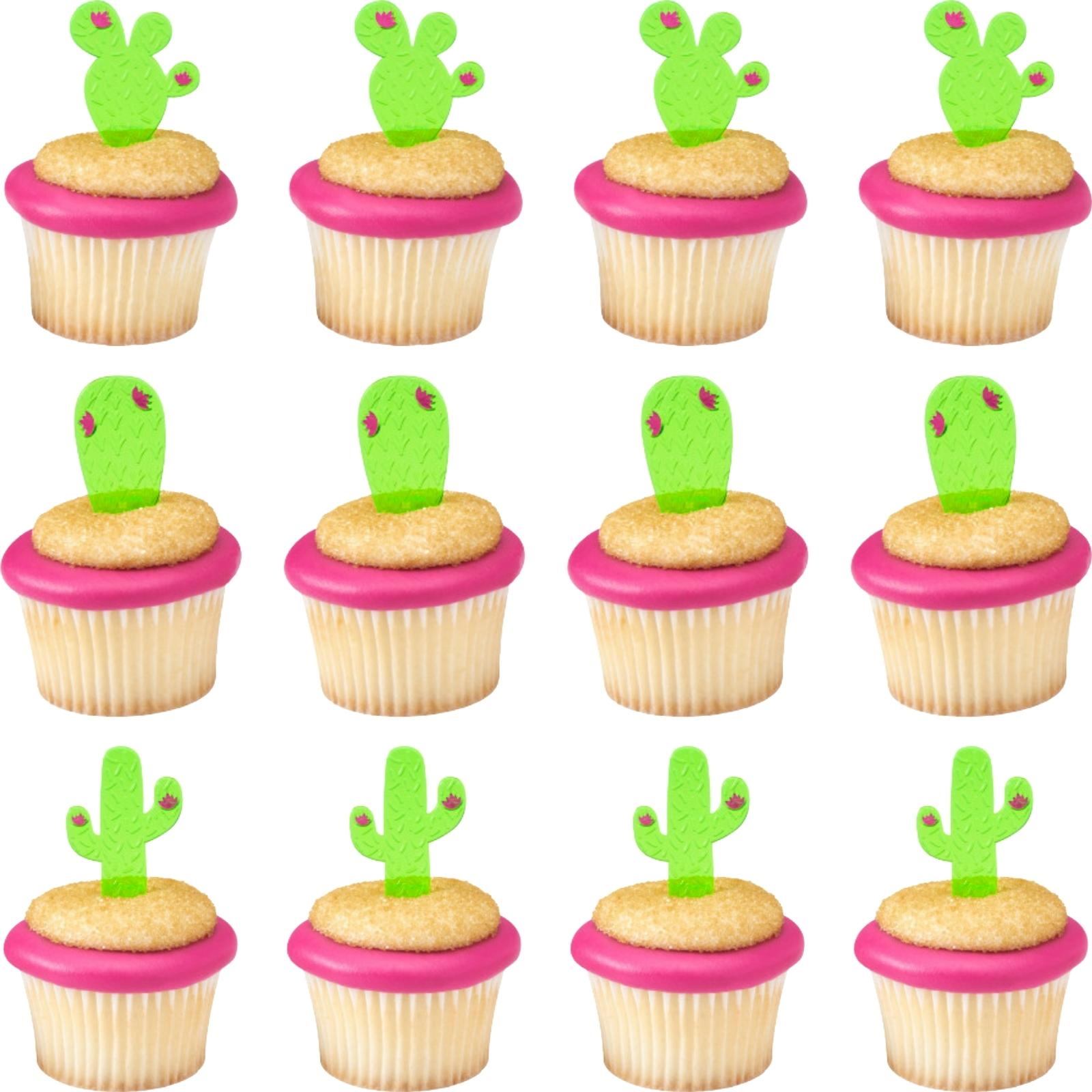 Cactus Plastic Picks (Pack of 12)
