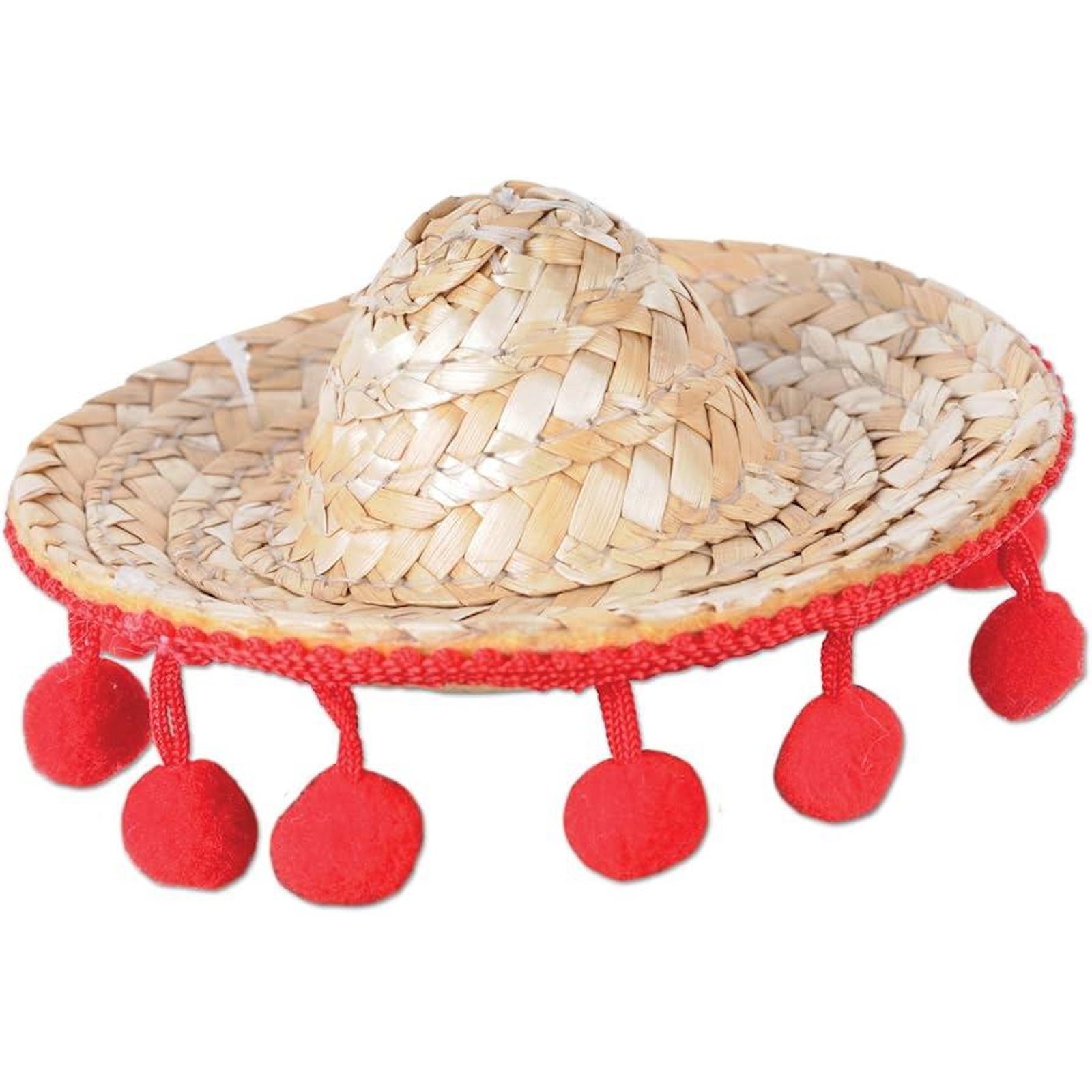 Mini Sombrero Hair Clip Adult Costume Accessory