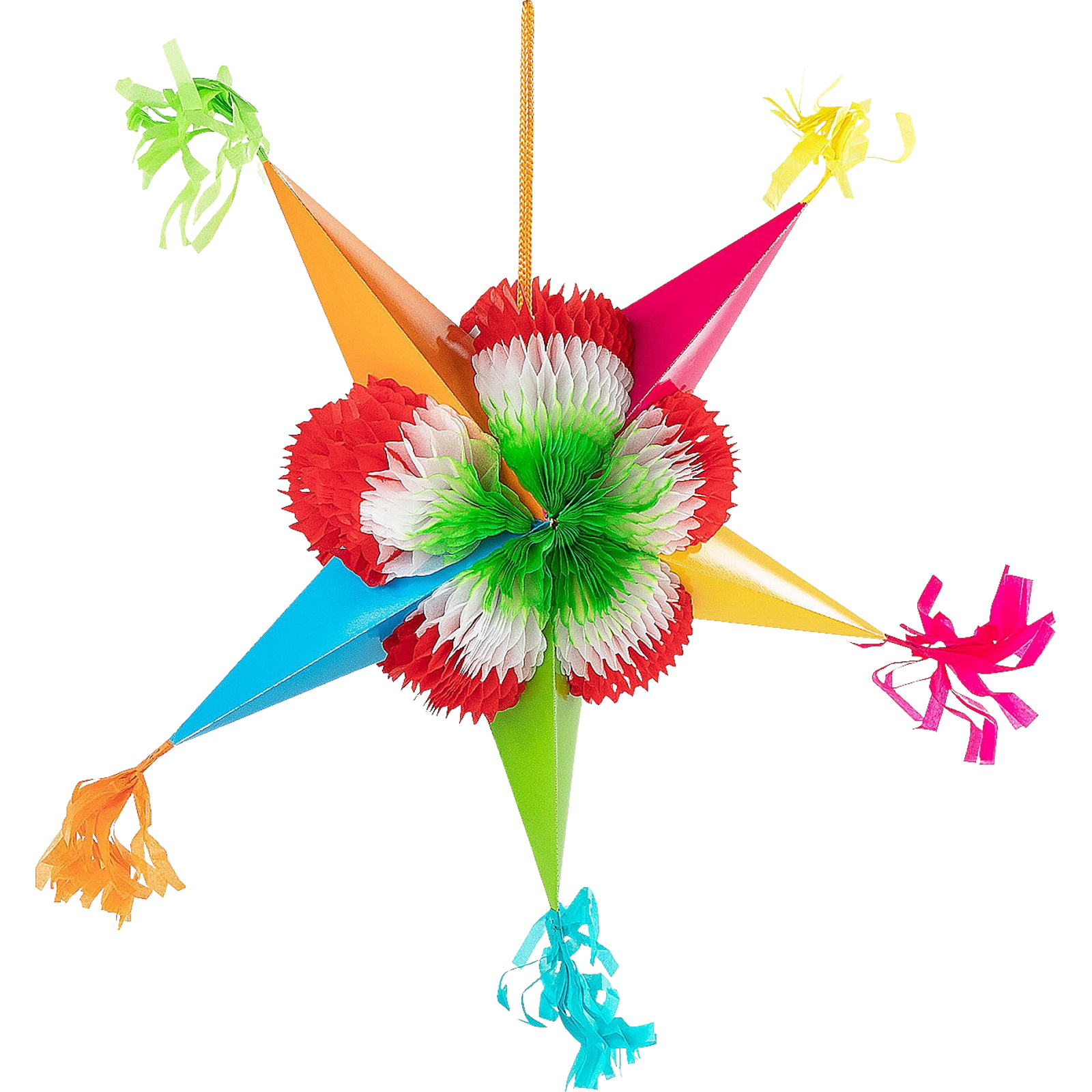 Mexican Folk Star Hanging Decoration