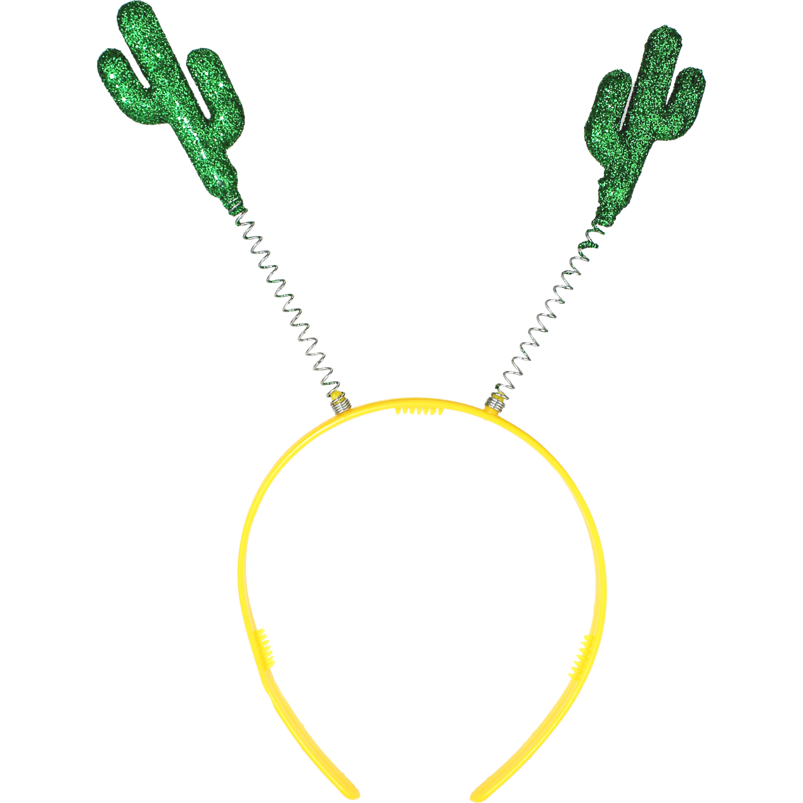 Green Glitter Cactus Headbopper