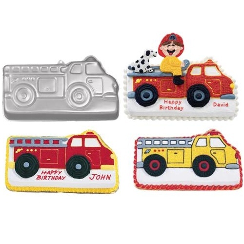 Wilton Fire Truck Cake Tin
