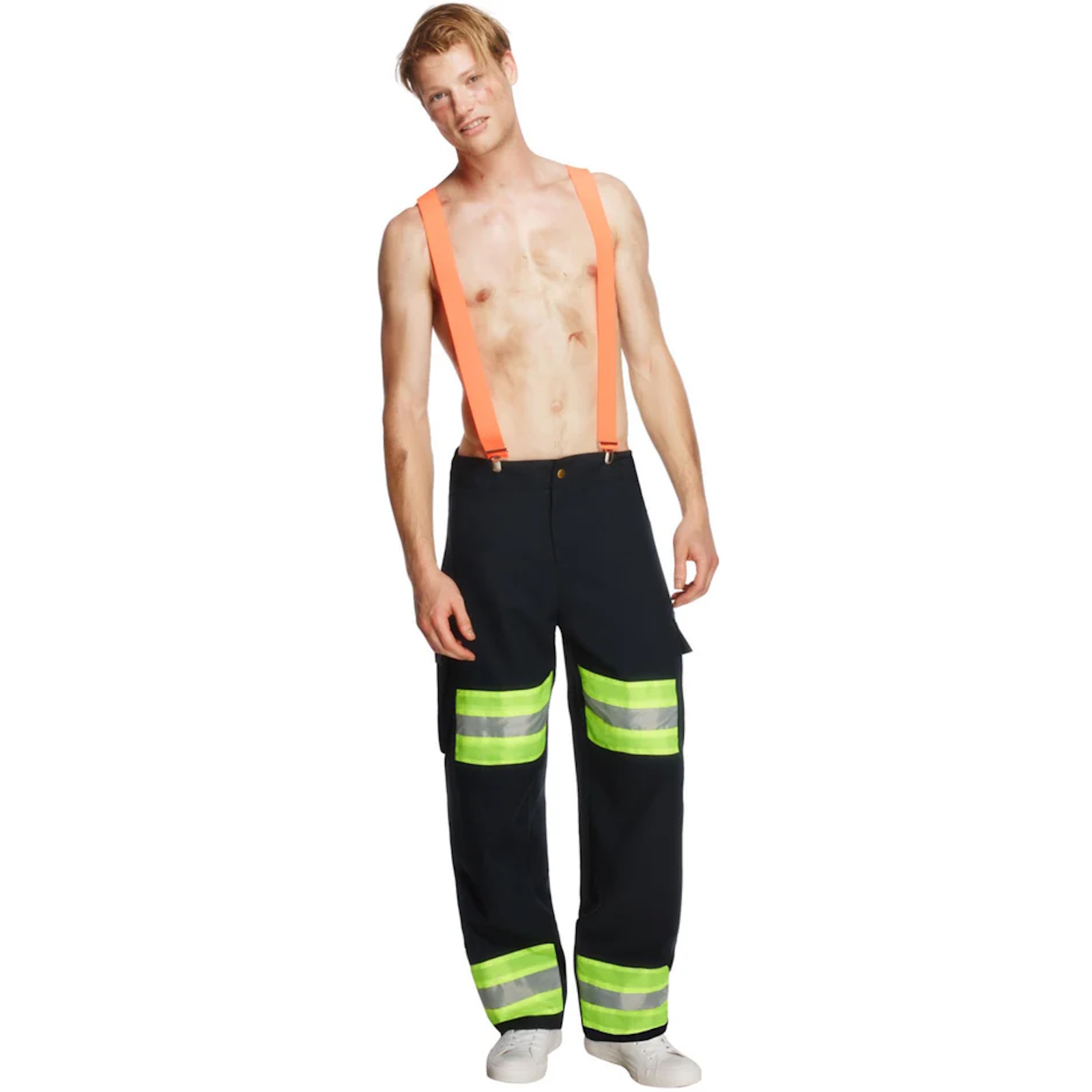 Men's Sexy Firefighter Adult Costume Medium One Size