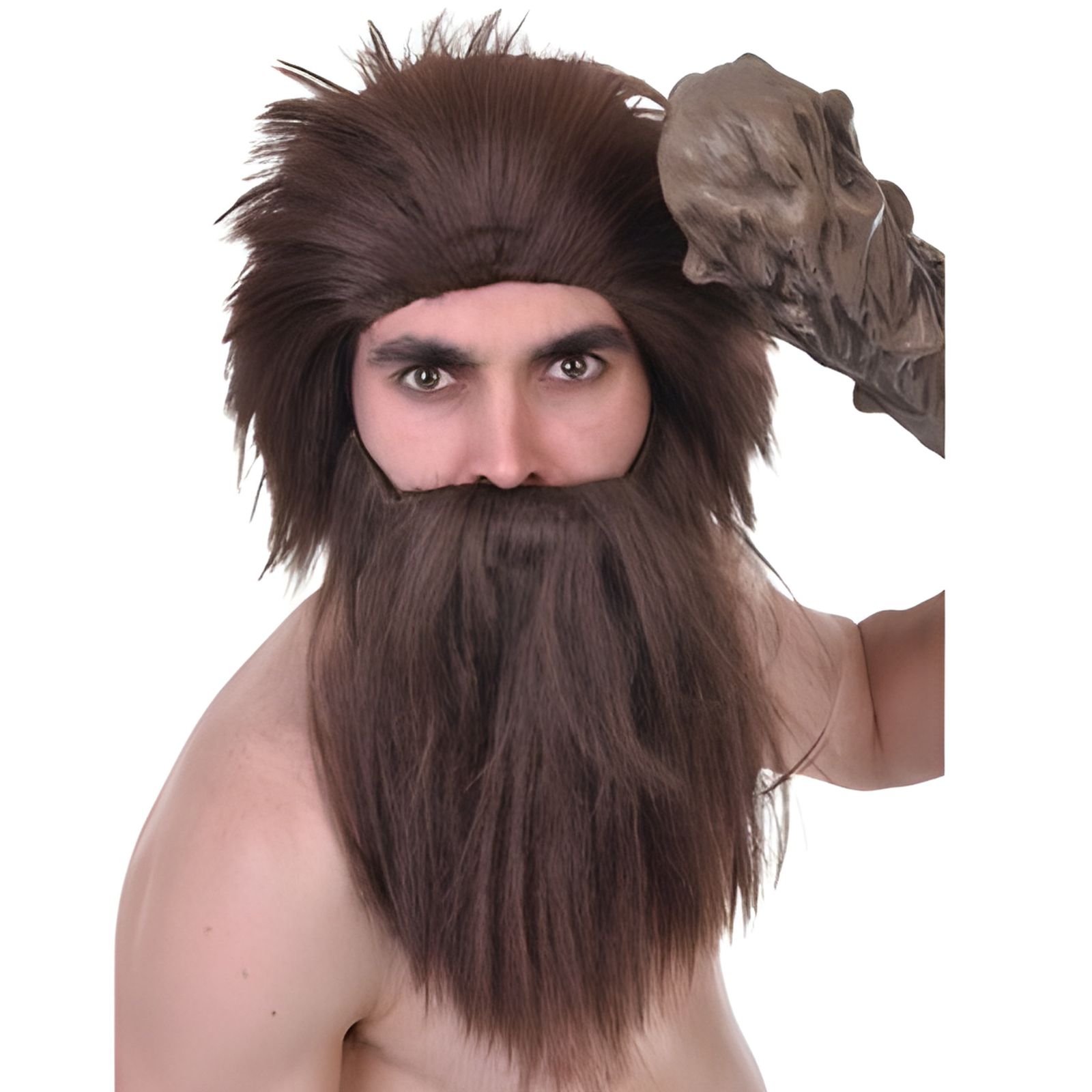Caveman Wig and Beard Set