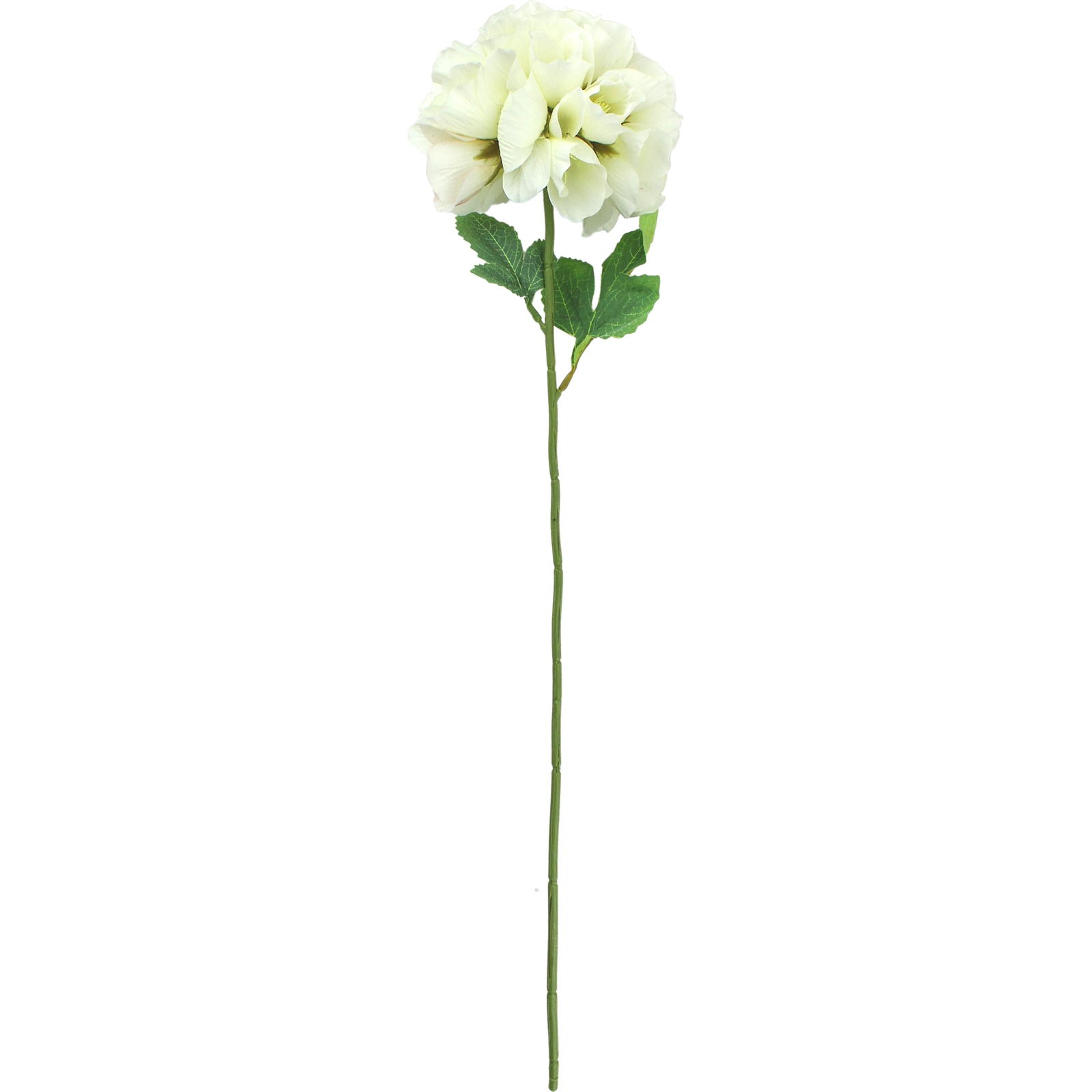 Artificial Ivory Dahlia (1 Stem)
