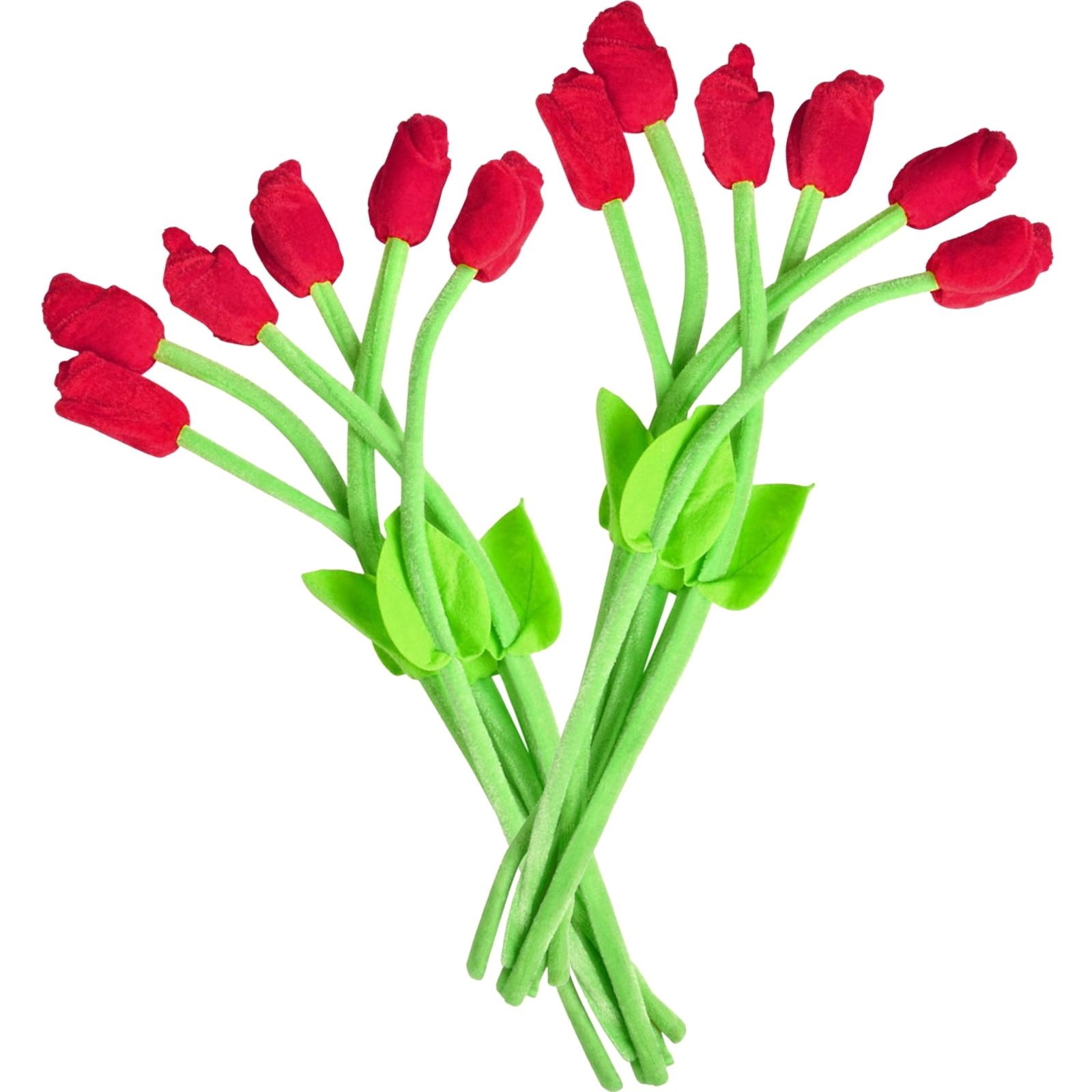 Plush Roses (Pack of 12)