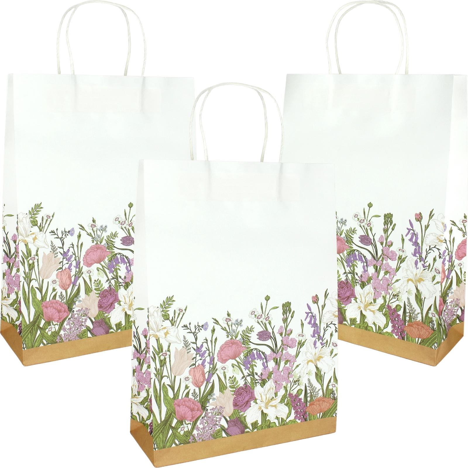 Spring Blooms Paper Gift Bags 35cm (Pack of 3)
