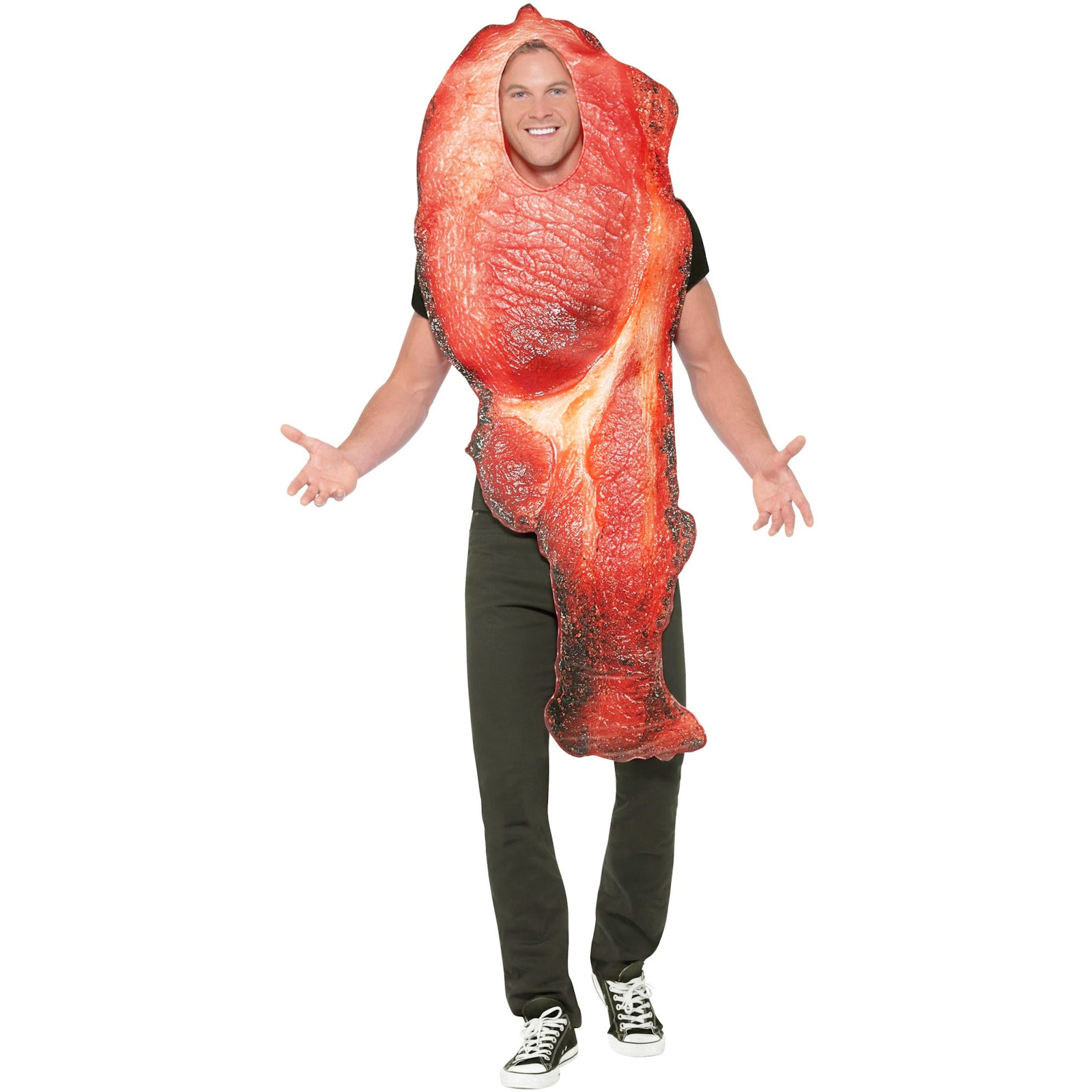 Adult Bacon Costume One Size