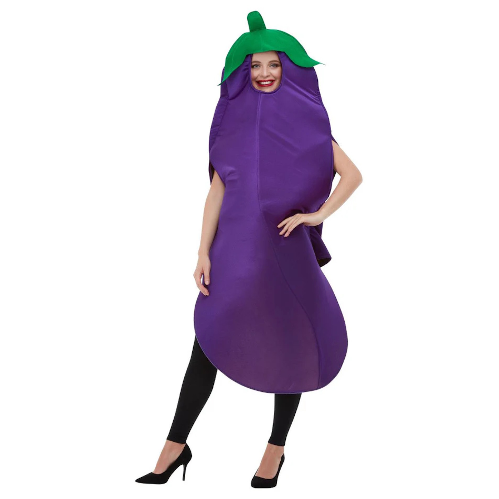 Adult Eggplant Costume One Size  