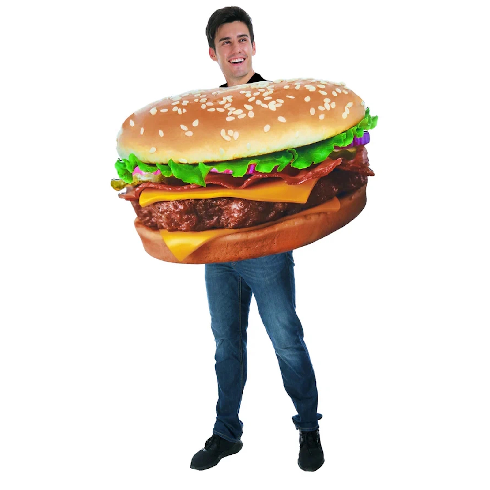 Adult Hamburger Costume One Size 
