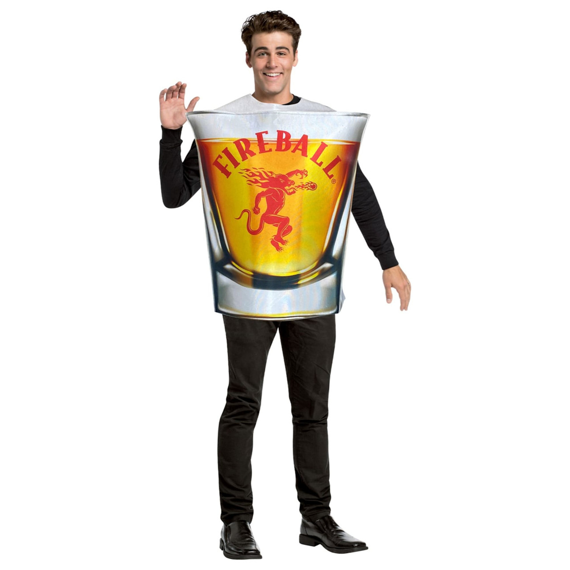 Adult Fireball Whiskey Shot Glass Costume