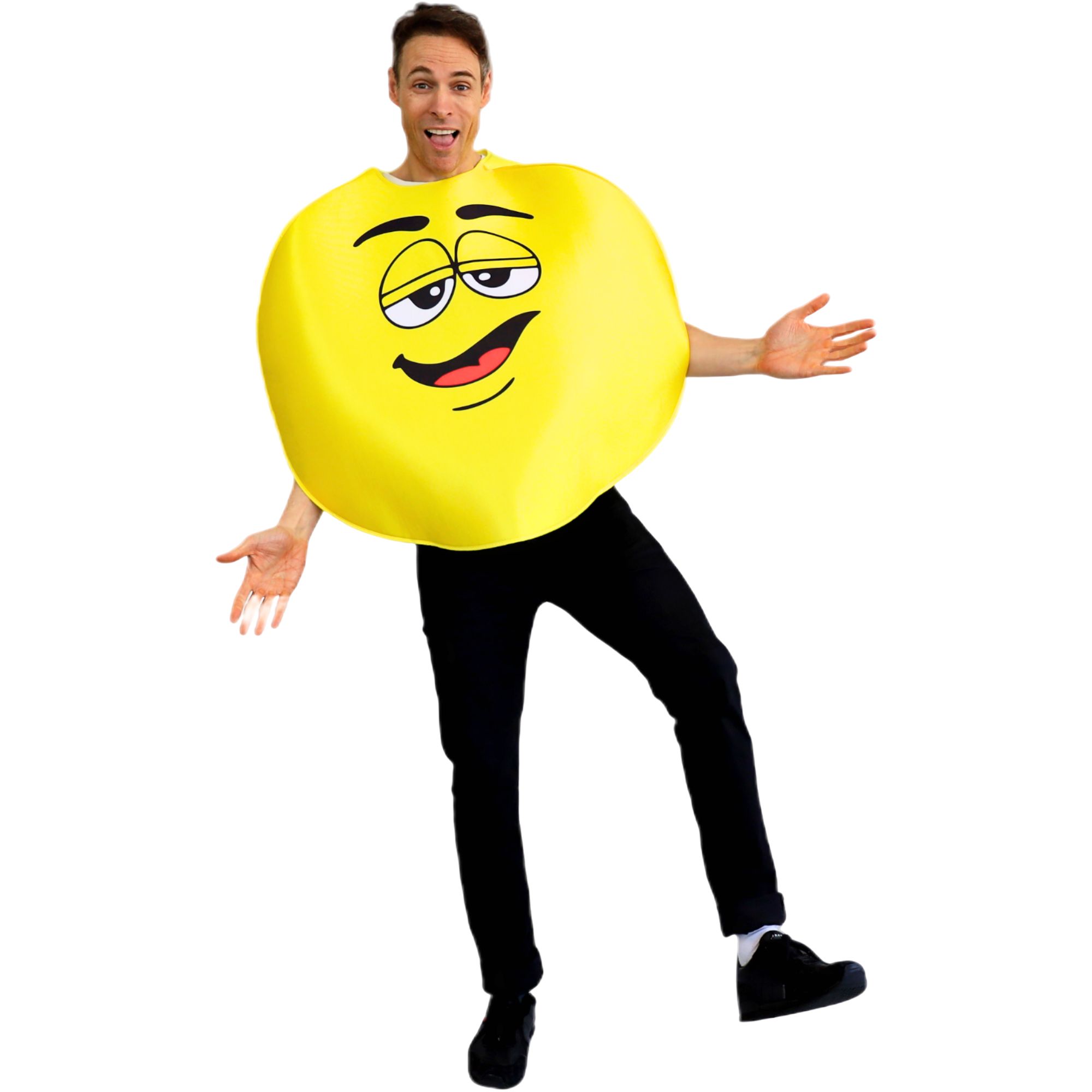Adult Yellow Chocolate Button Costume One Size 