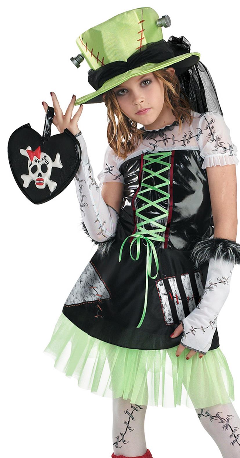 Monster Bride Green Child Costume