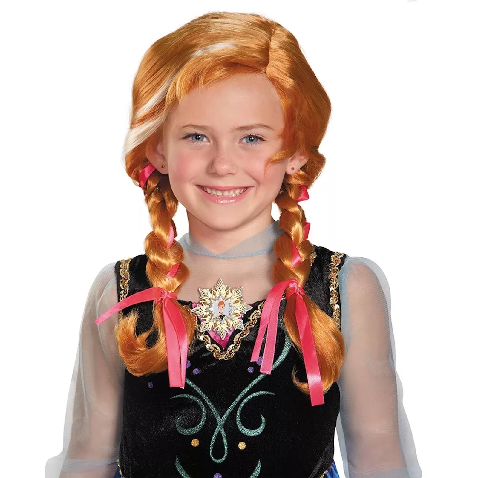 Frozen Anna Braided Child Wig