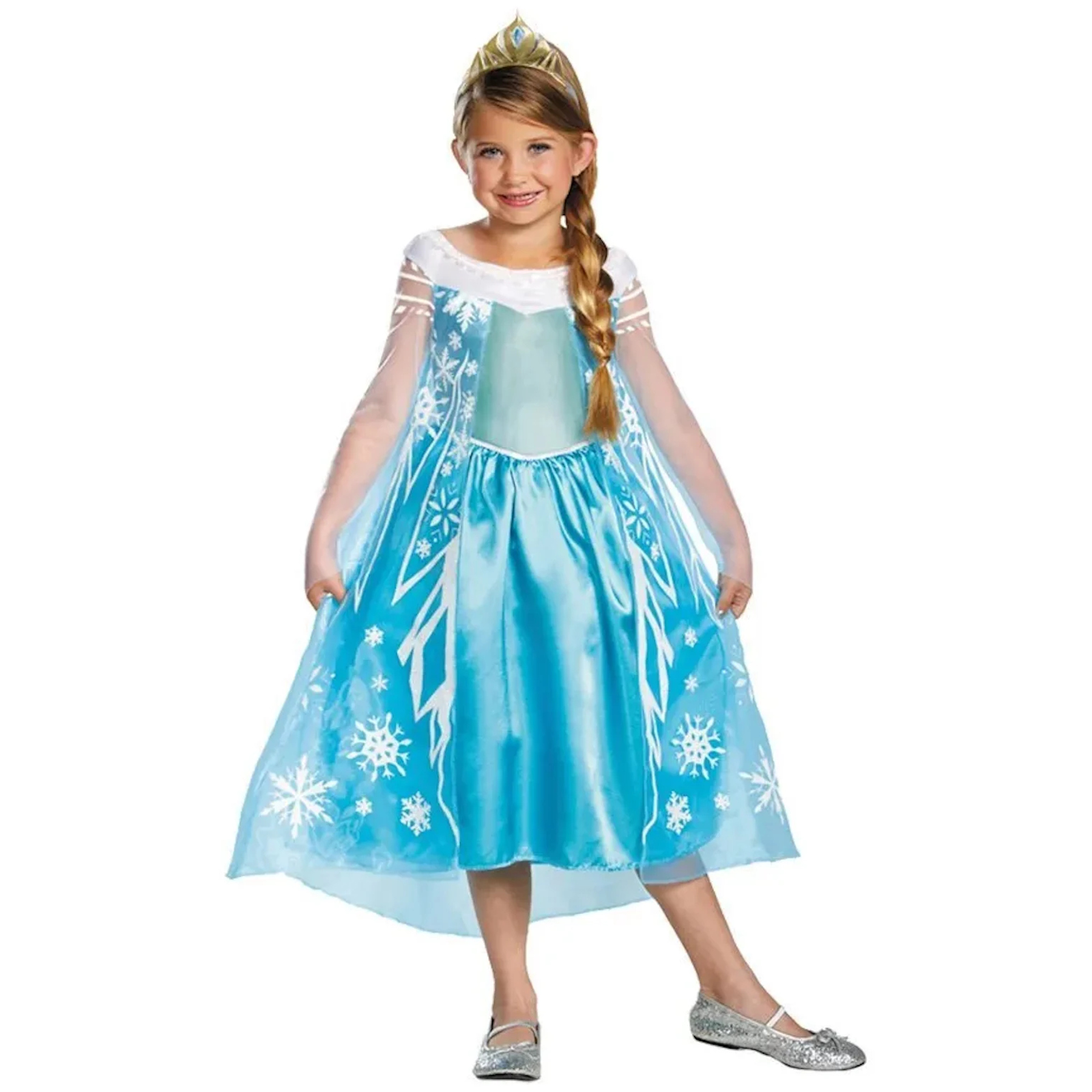 Frozen Elsa Deluxe Girls Costume