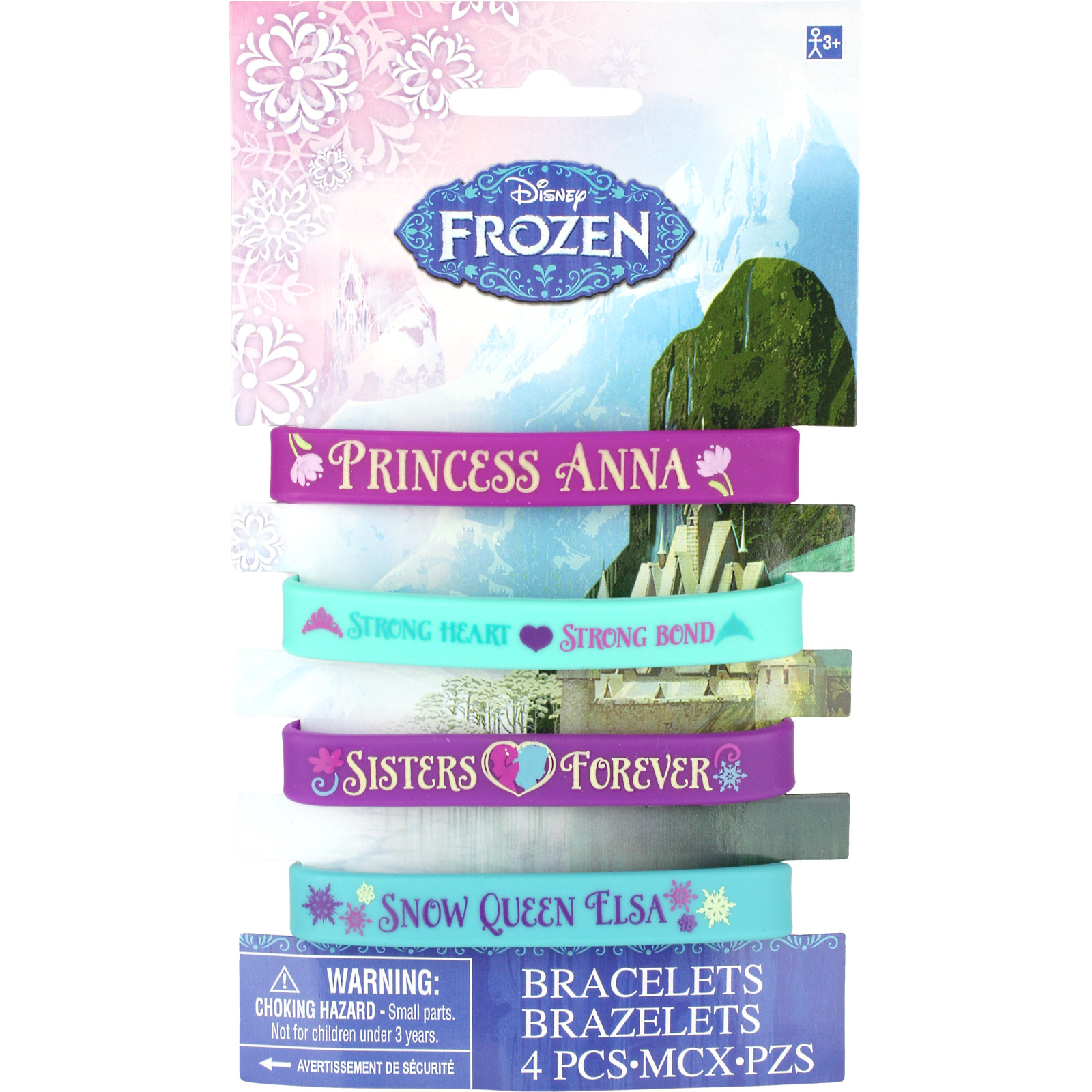 Frozen Wristbands (Pack of 4)