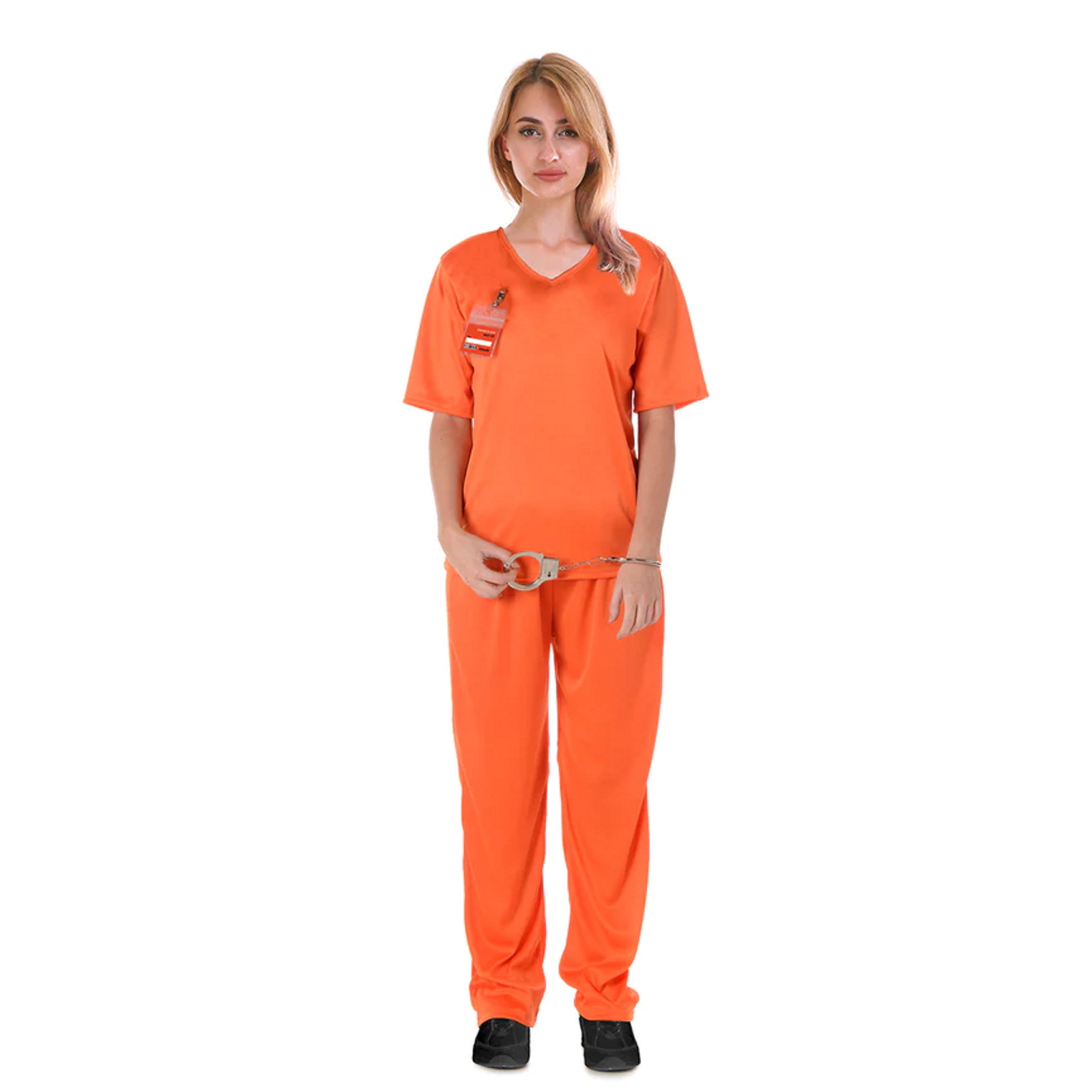 Orange Prisoner Ladies Costume Medium