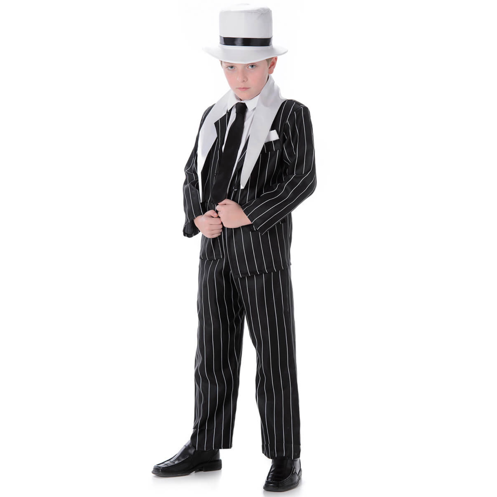 Gangster Boss Boys Childs Costume Extra Large