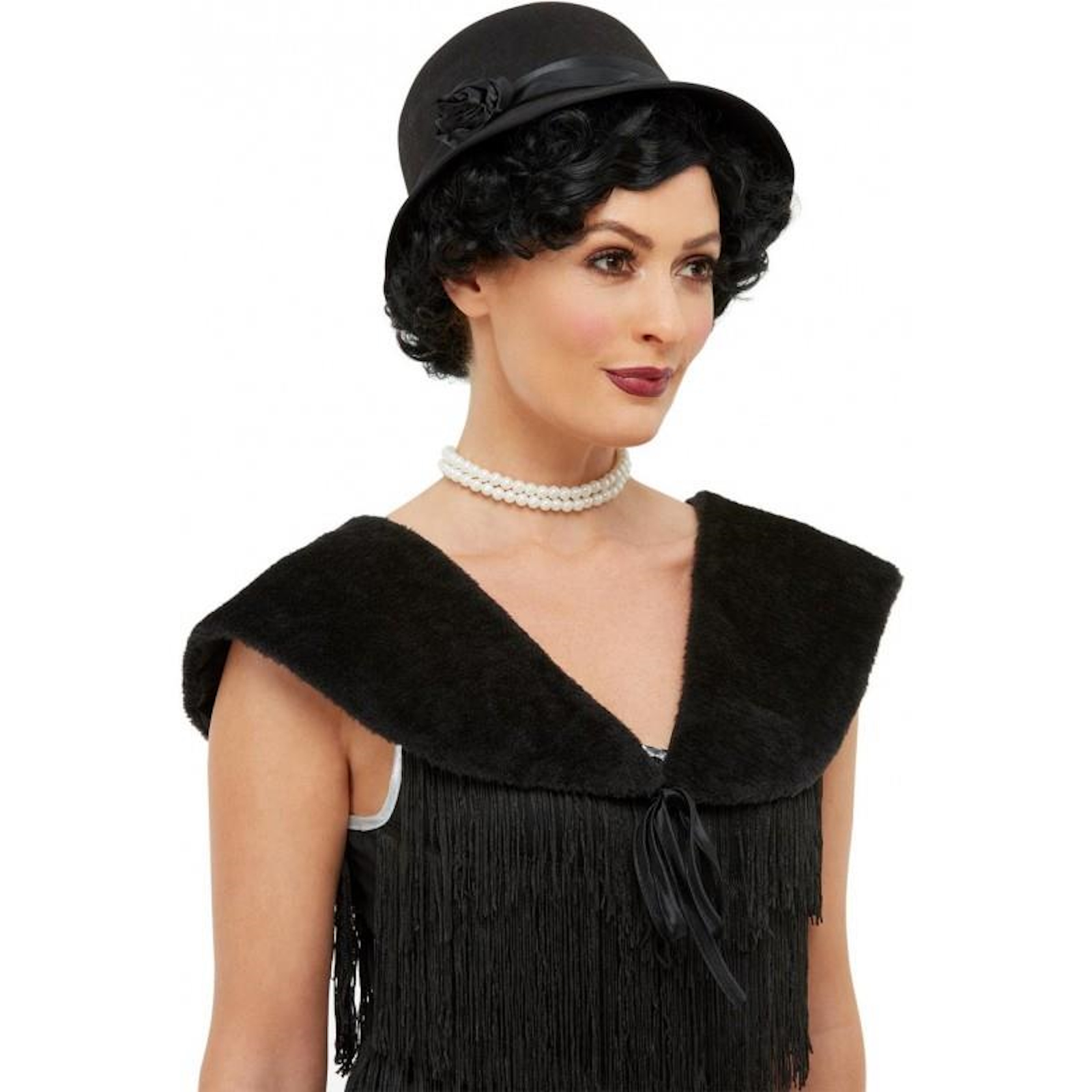 Black 1920's Flapper Instant Adult Costume Kit