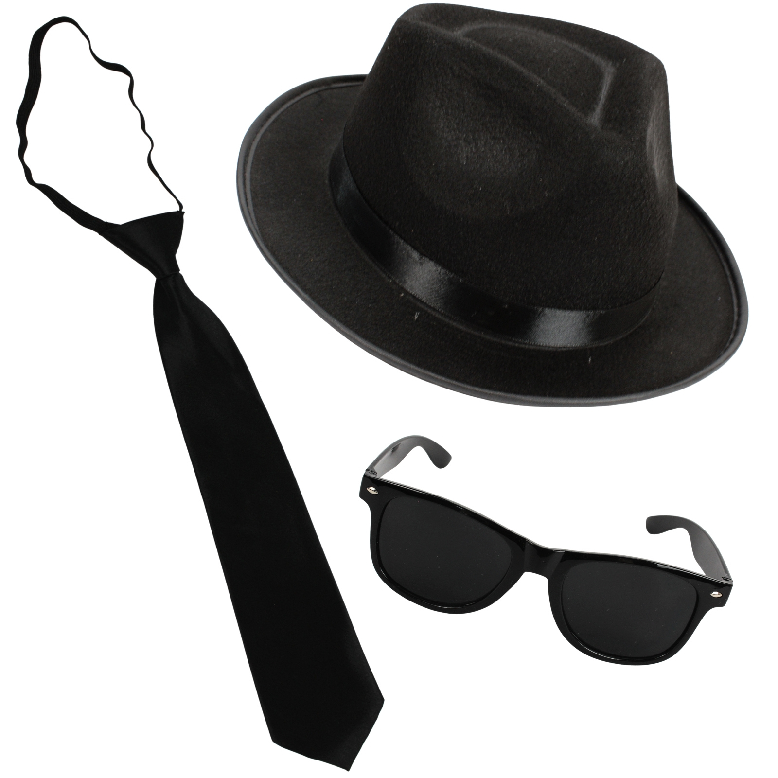 Blues Brothers Gangster Costume Accessory Set 