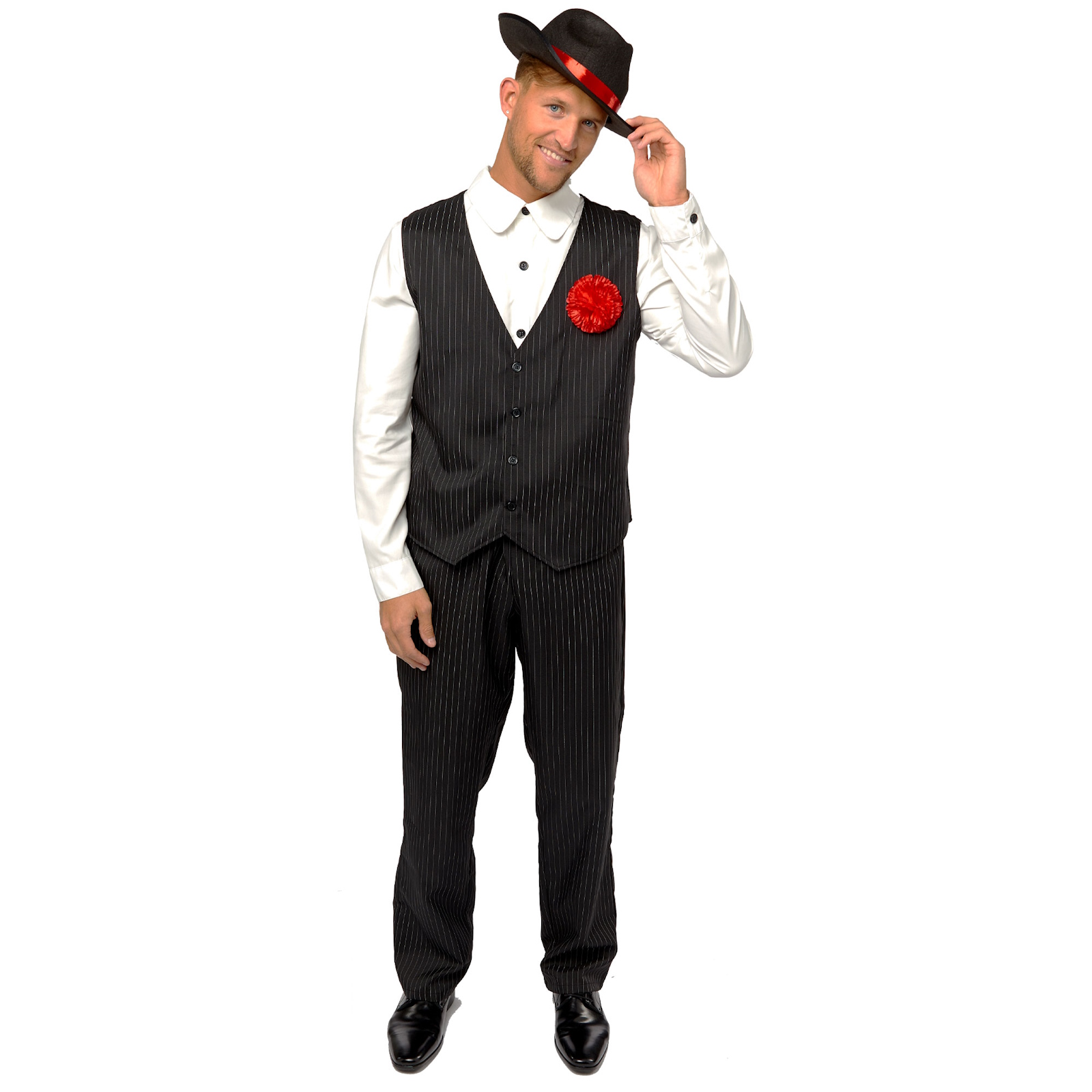 Gangster Man 3 Piece Men's Costume