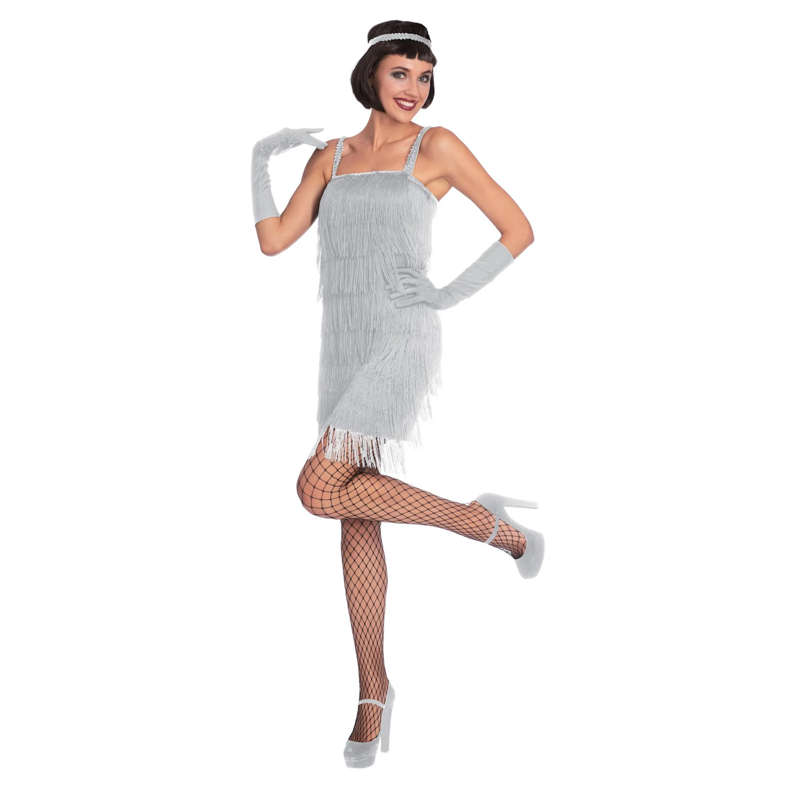Silver Flapper Adult Costume